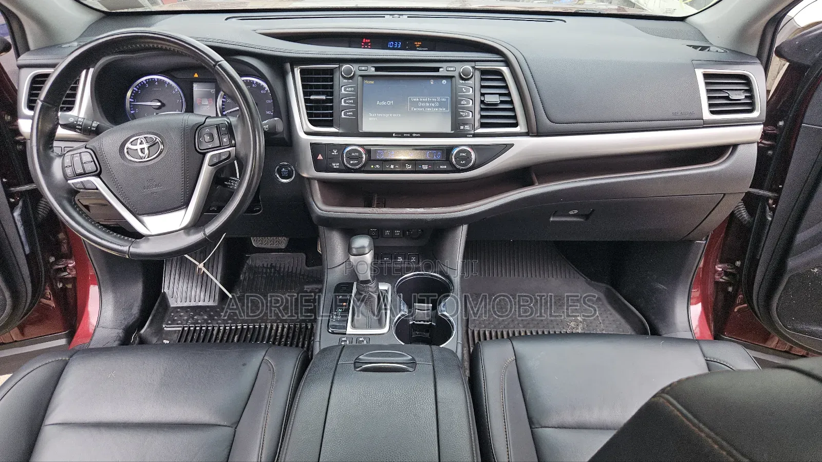 Toyota Highlander XLE AWD 2026 Burgundy