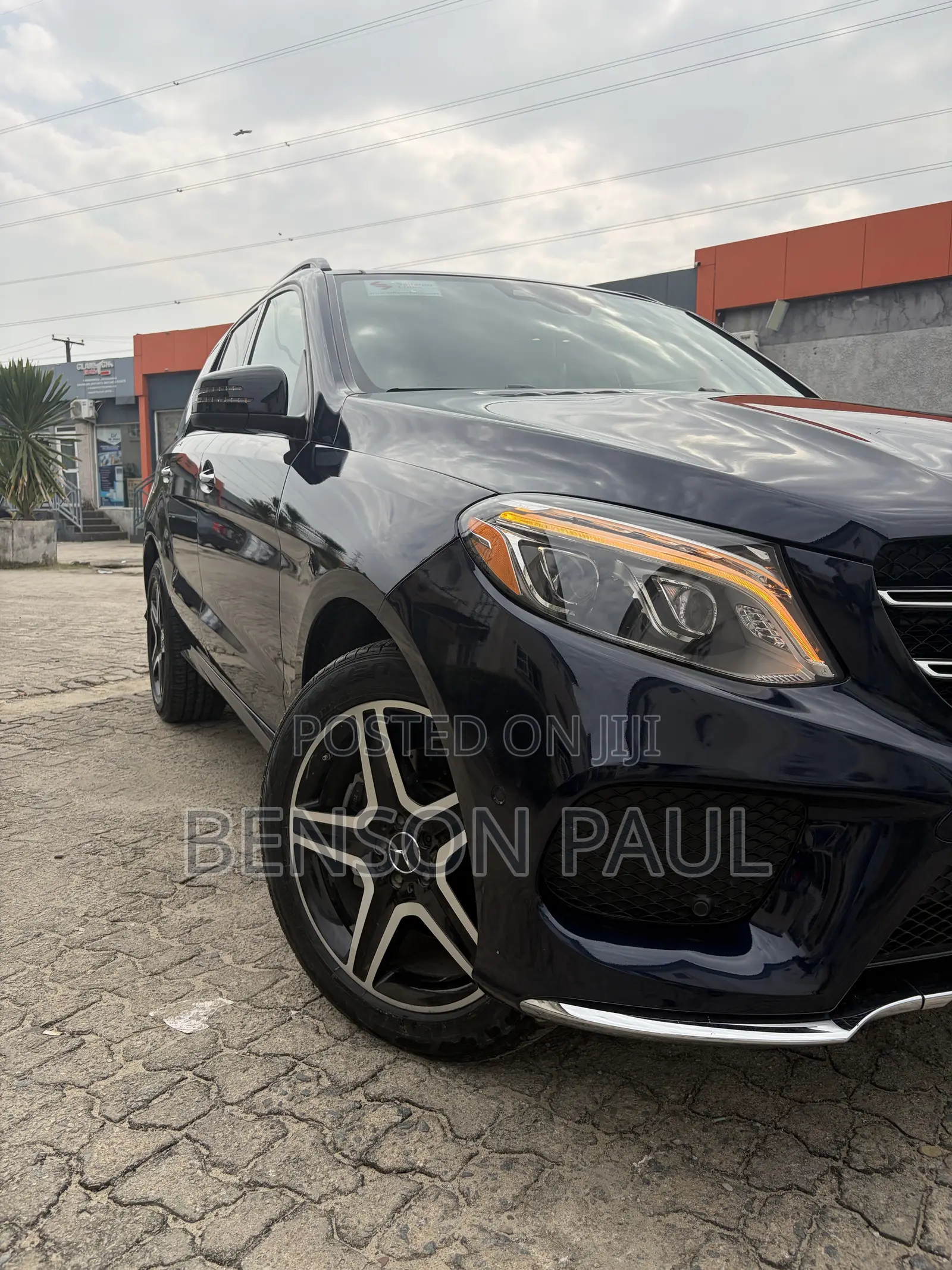 Mercedes-Benz GLE-Class GLE 350d 4MATIC 2017 Blue