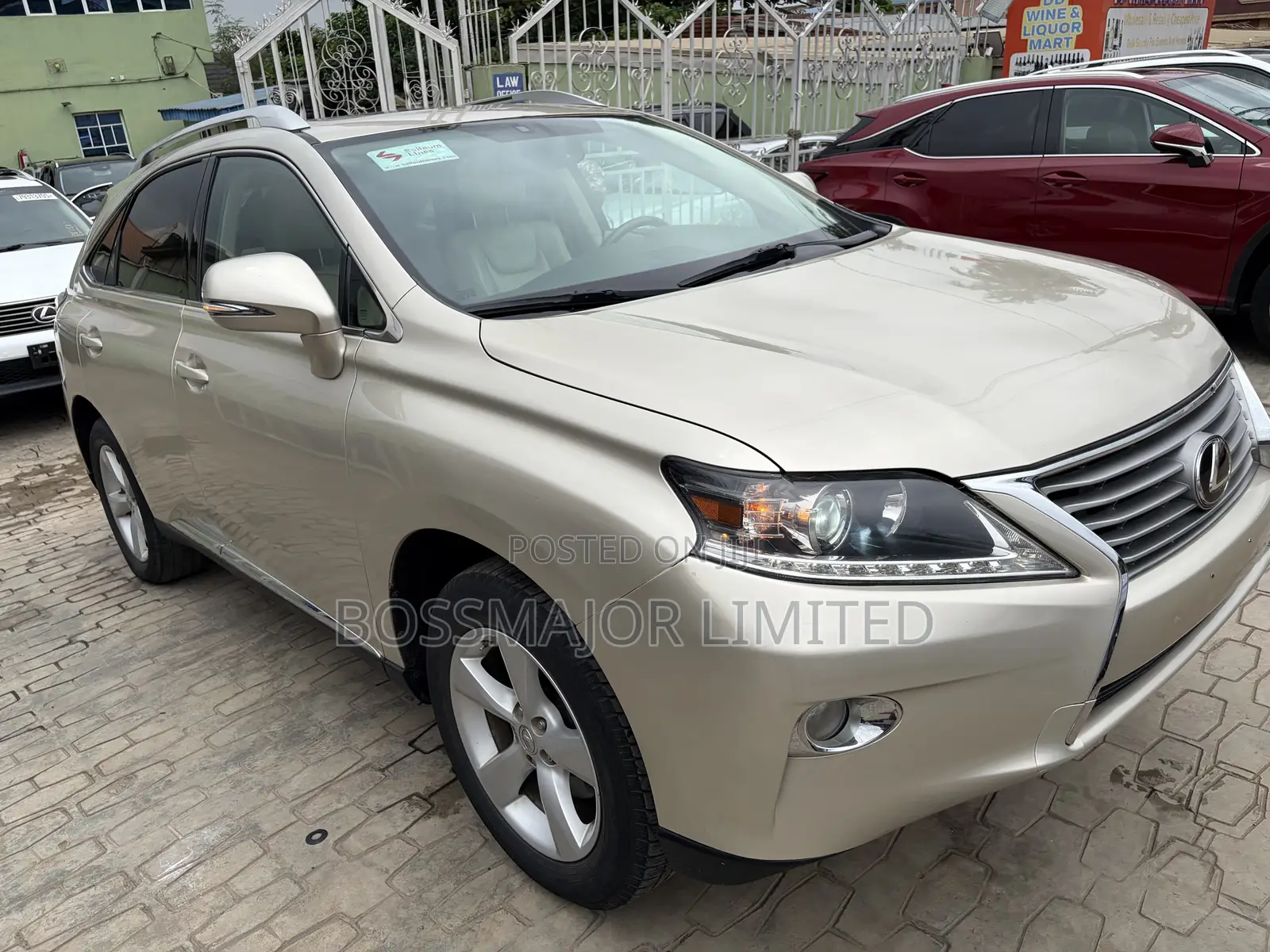 Lexus RX 350 AWD 2014 Gold