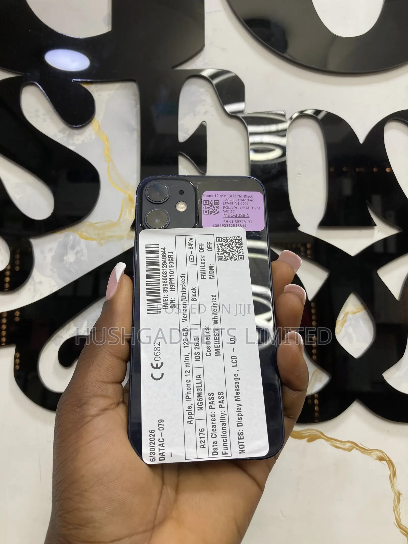 Apple iPhone 12 mini 128 GB Black
