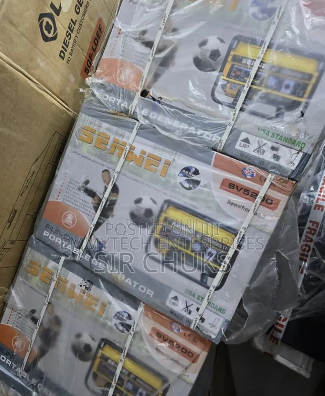 SENWEI 3.5kva 3kva Petrol Generator