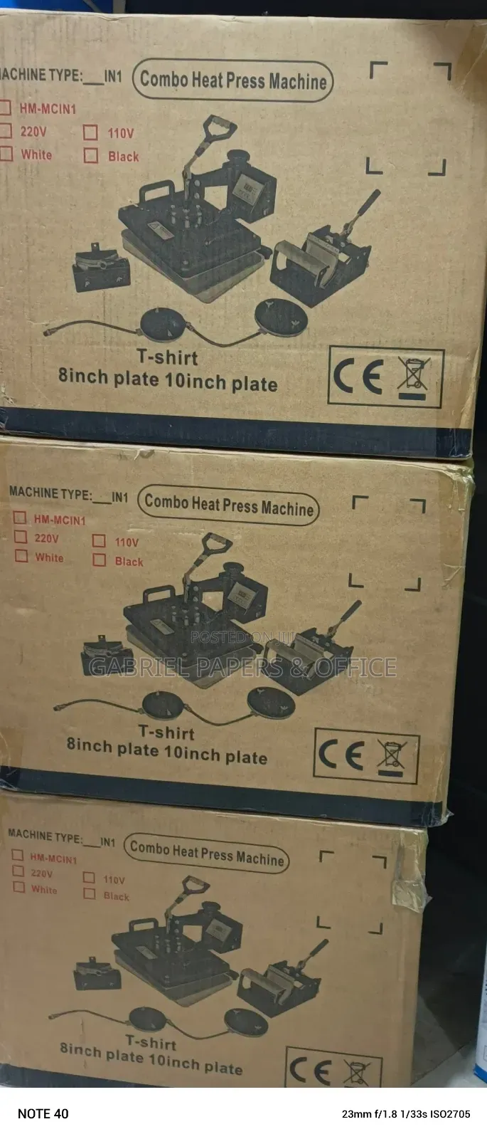 5 In1 Heat Transfer Machine
