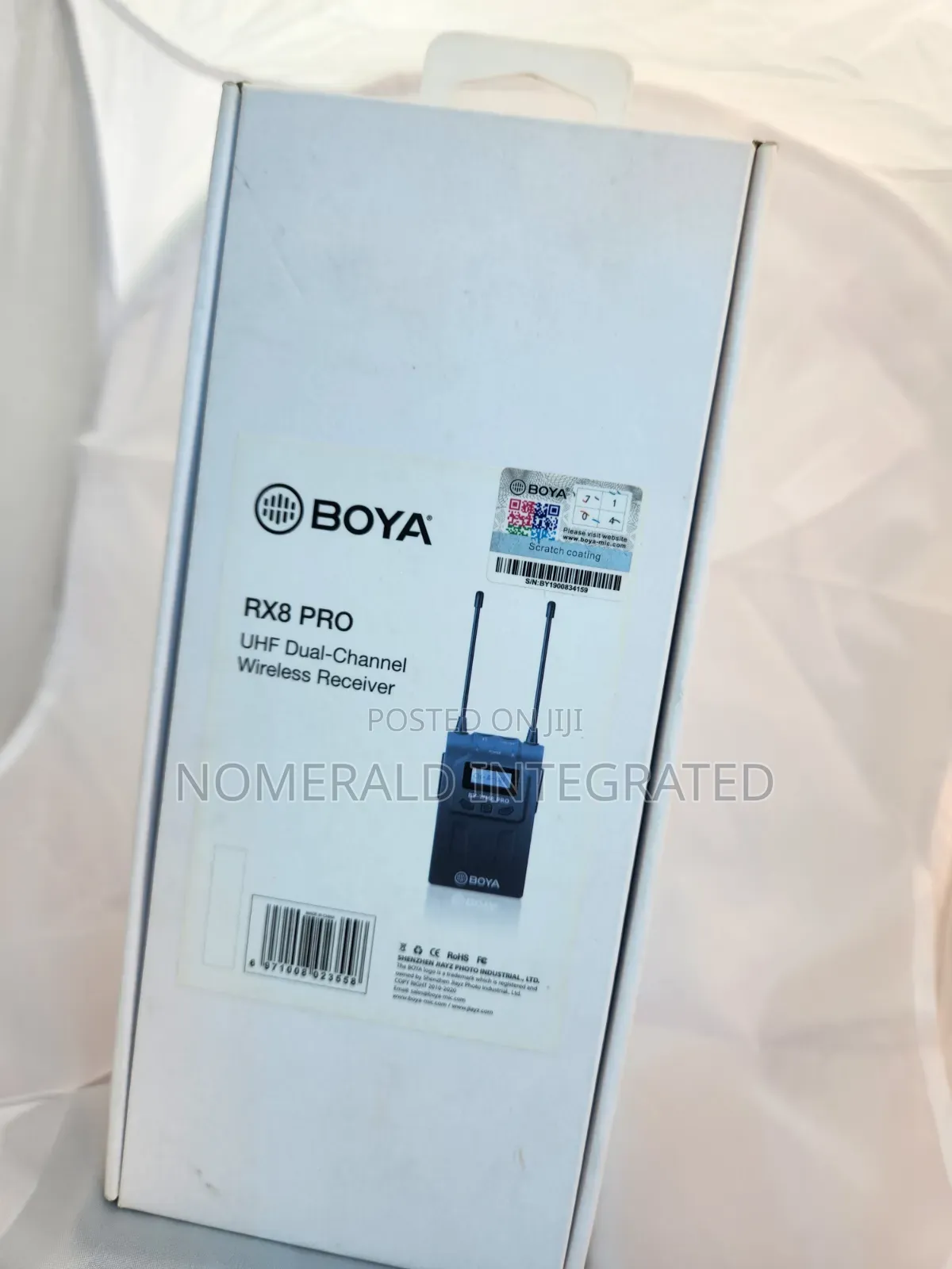 Boya Rx8 Pro Uhf Dual-Channel Wireless Microphone