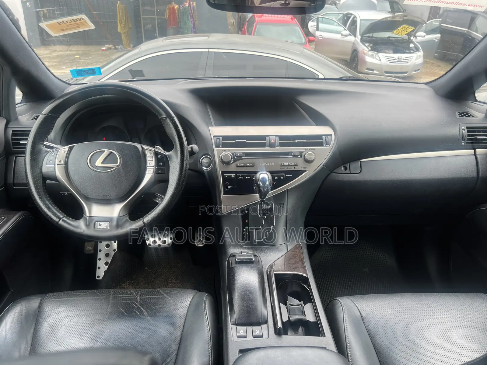 Lexus RX 350 F Sport AWD 2015 Burgundy
