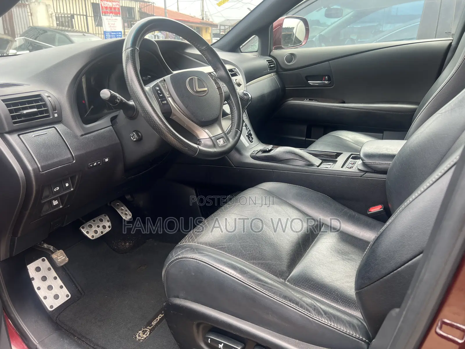 Lexus RX 350 F Sport AWD 2015 Burgundy