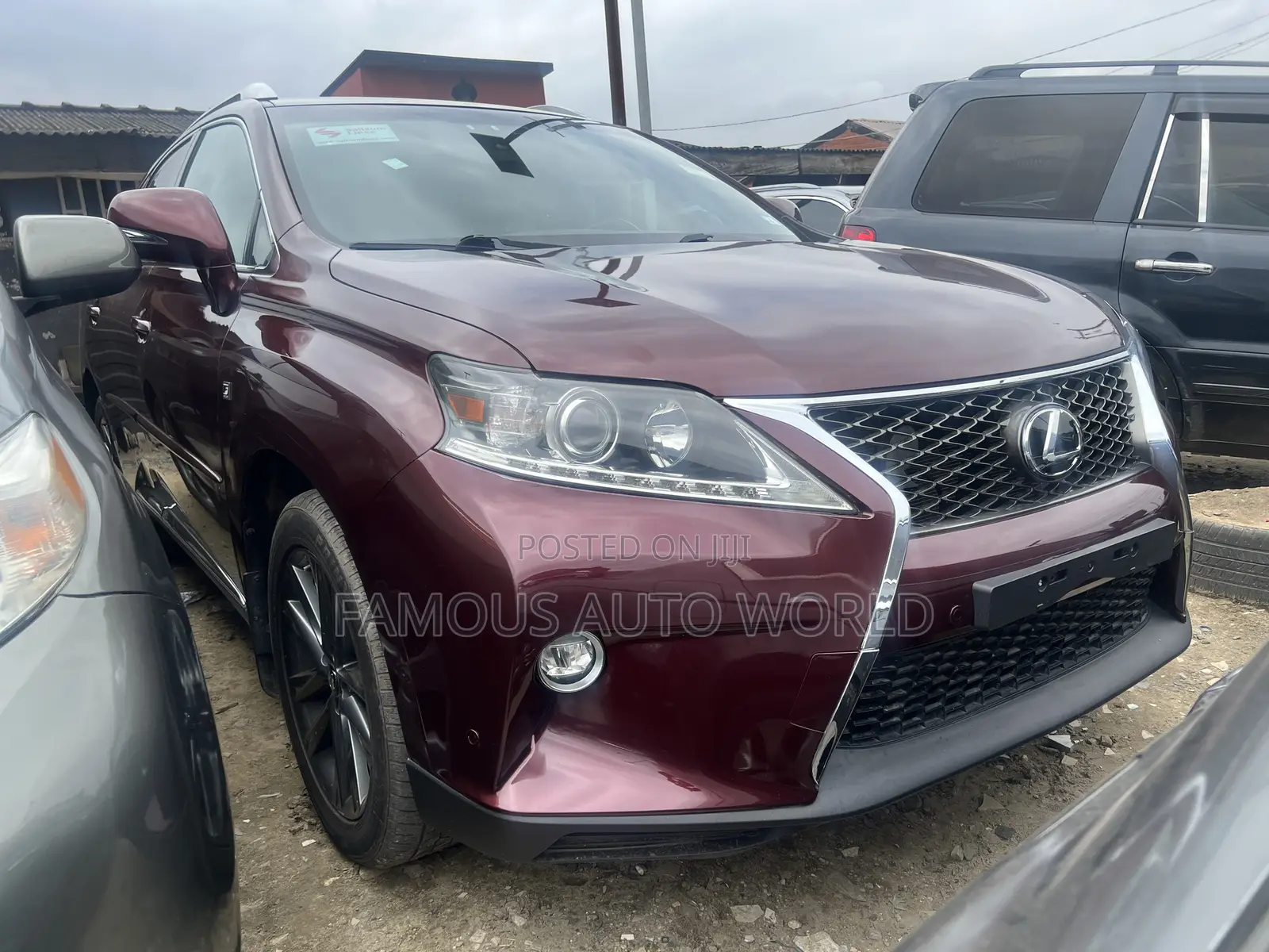Lexus RX 350 F Sport AWD 2015 Burgundy