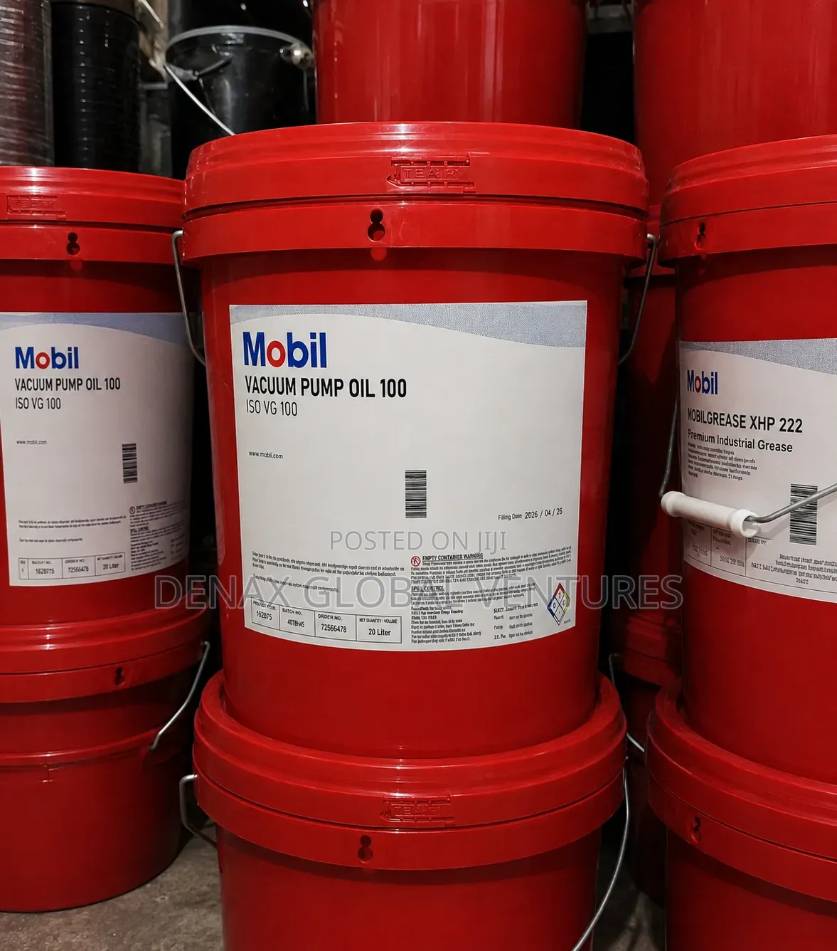 Mobil Vacuum Pump Oil 100