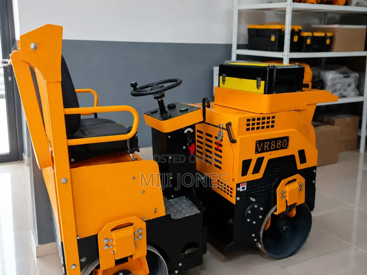 Brand New 2Ton Driving Double Drum Roller | Ride on Vibratory Roller`