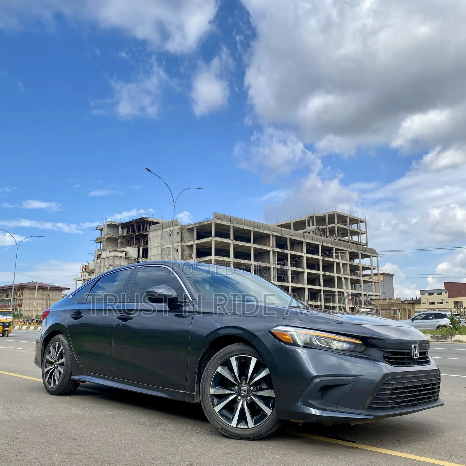 Honda Civic EX CVT 2023 Gray