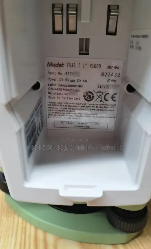 Leica TS16i 1" R1000 Robotic Total Station