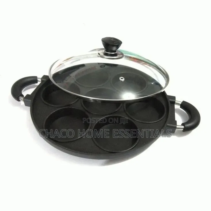 Hole Non-Stick Masa Cake Pan With Cover