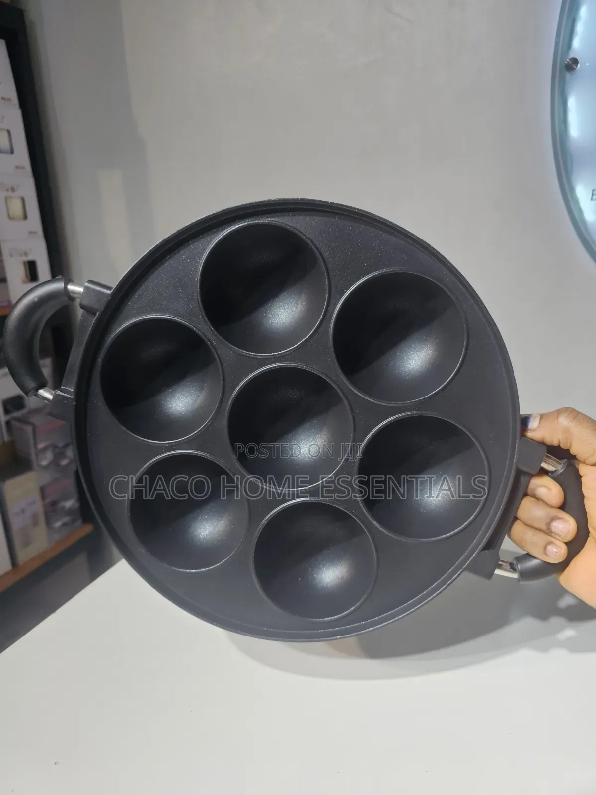 Hole Non-Stick Masa Cake Pan With Cover
