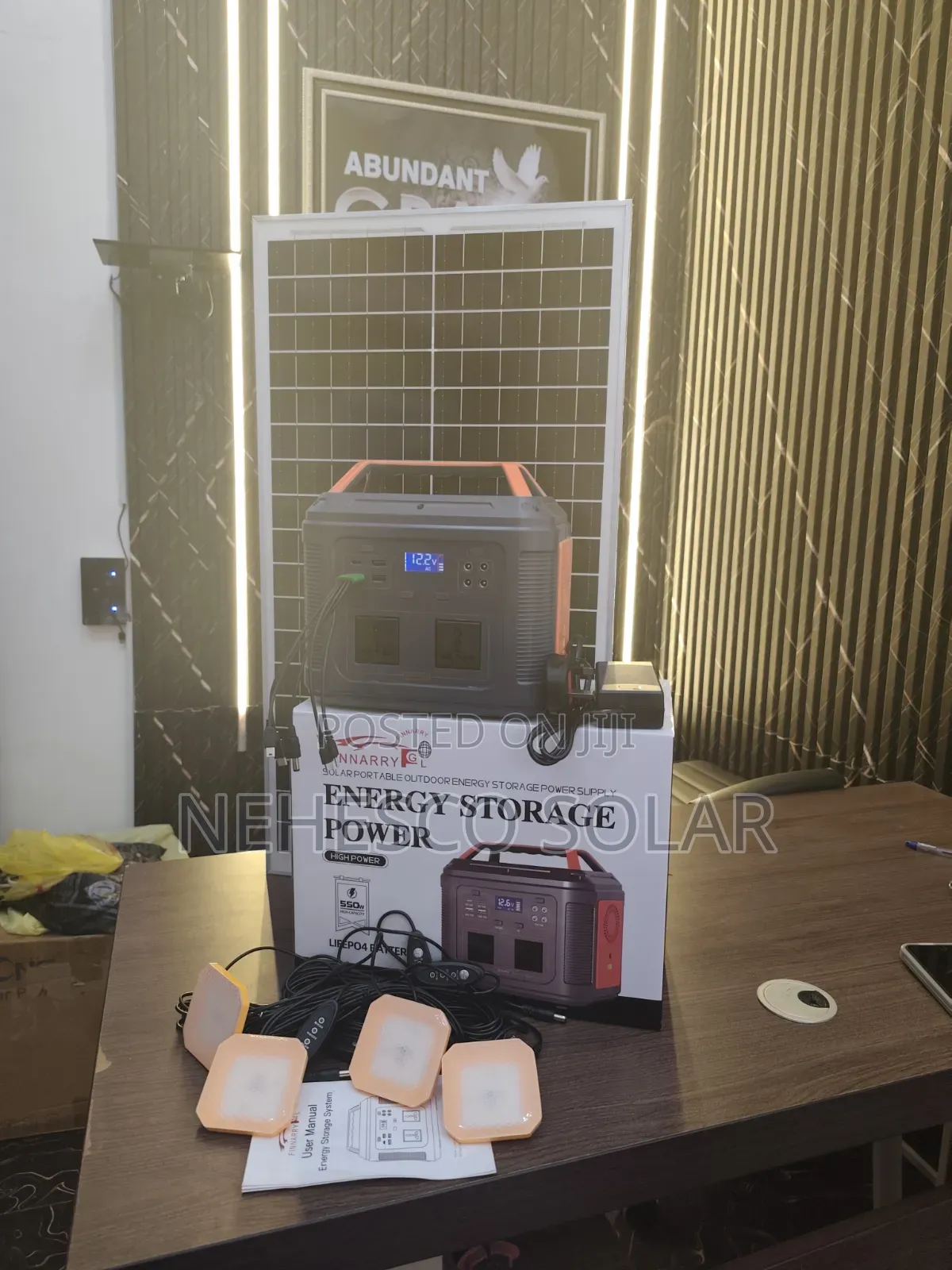 Smart Solar Power Solution – 350W Portable Generator