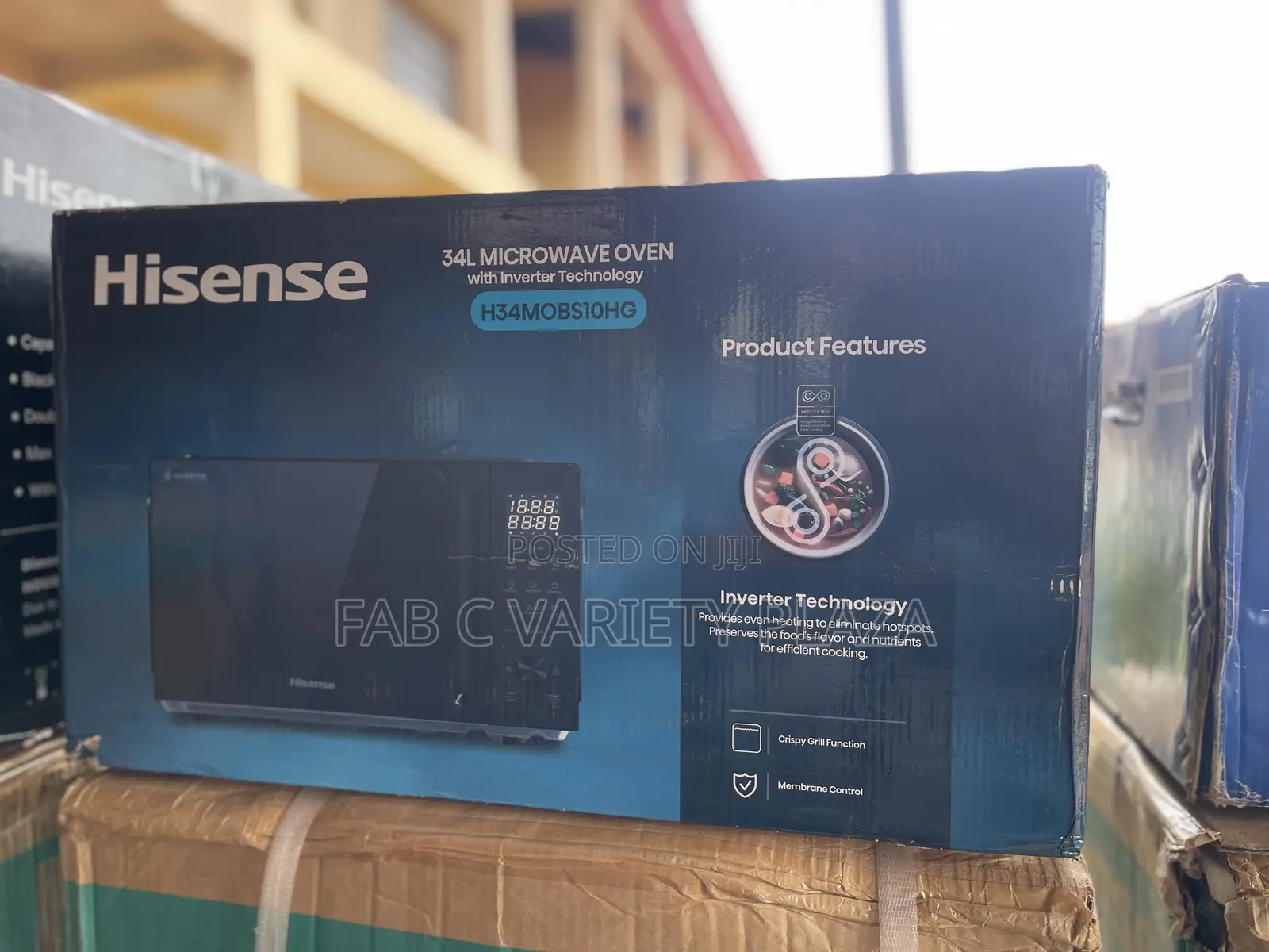 34Ltr Hisense INVERTER Microwave