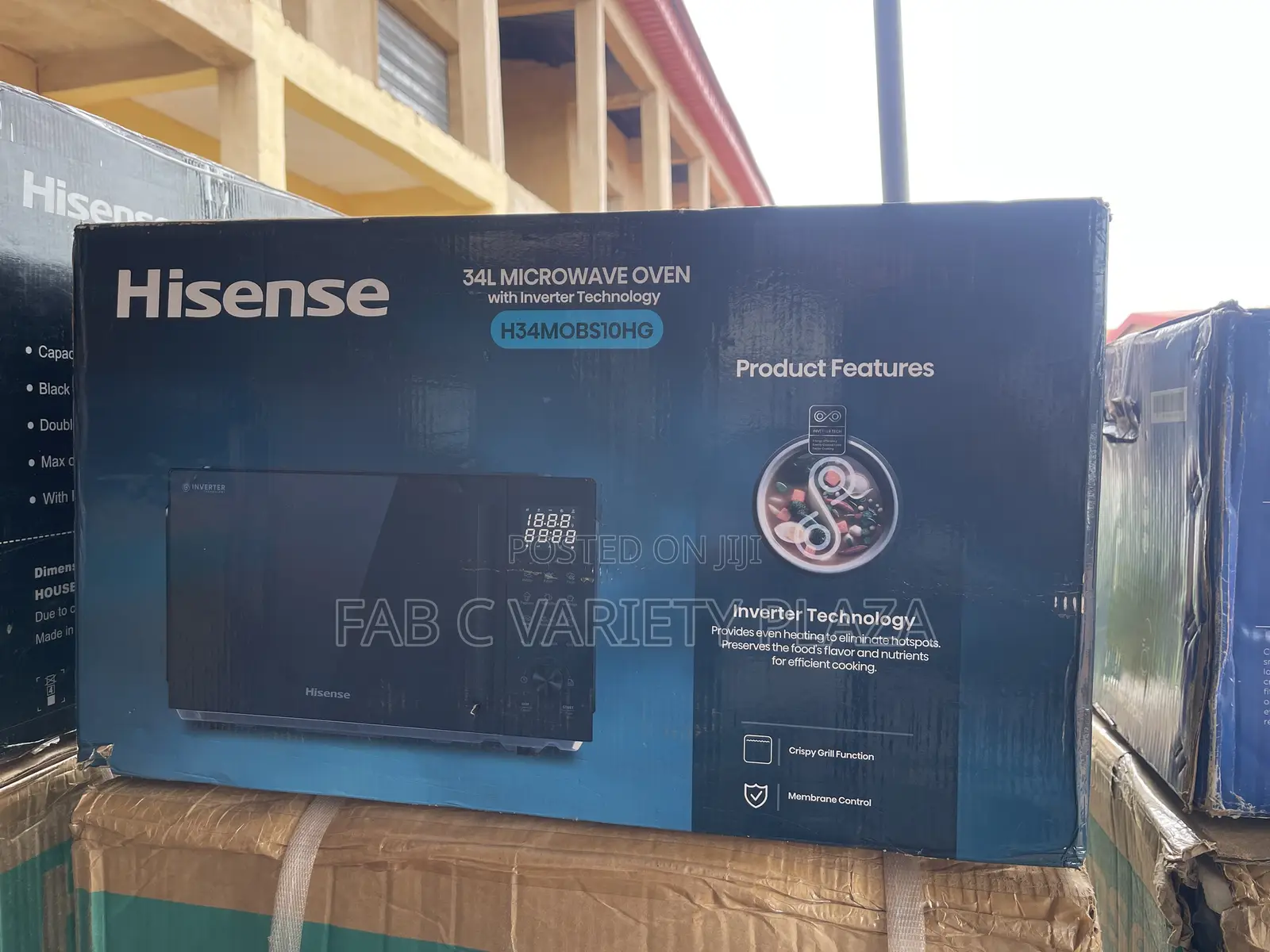 34Ltr Hisense INVERTER Microwave