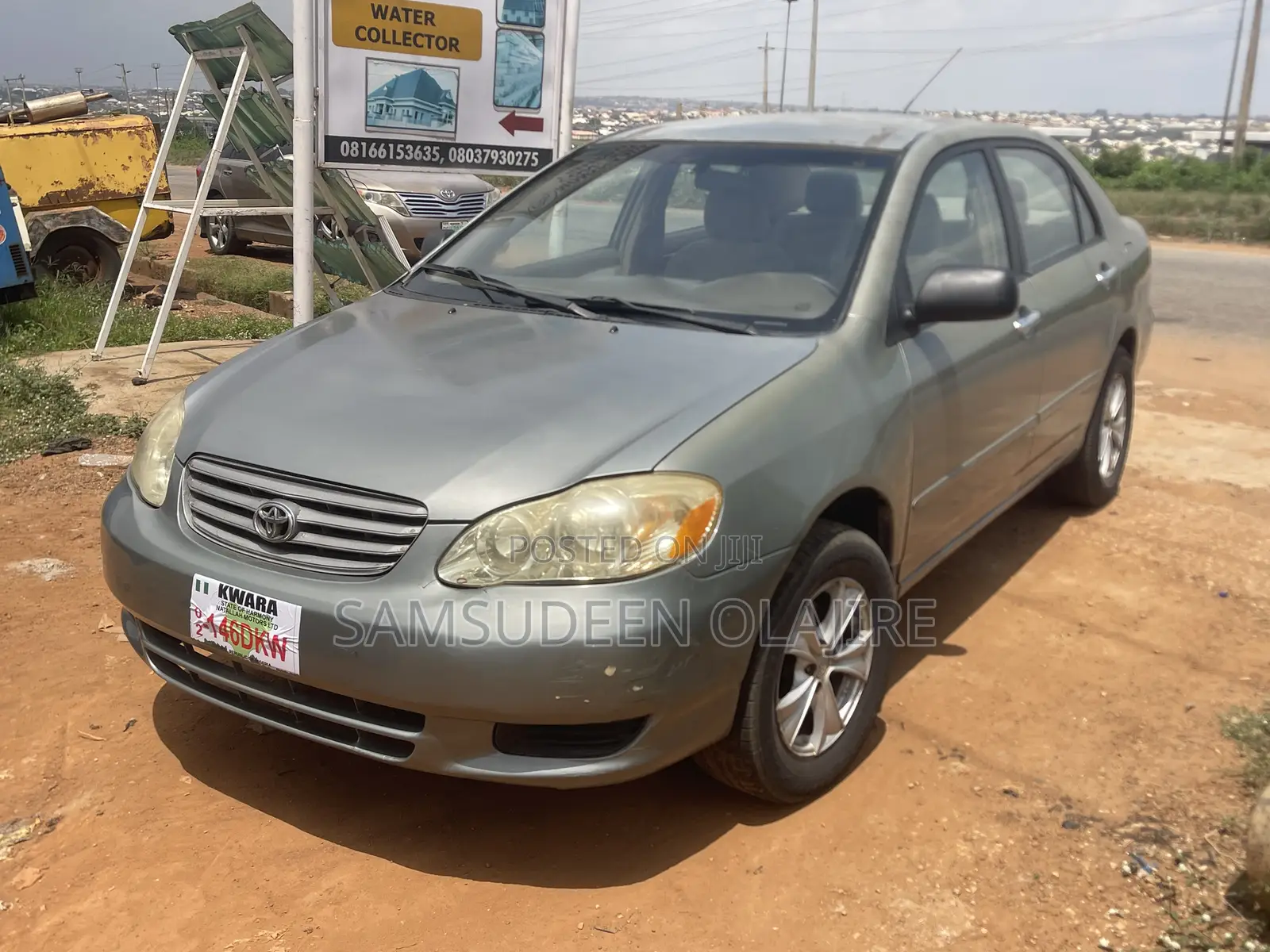 Toyota Corolla 2003 Gray