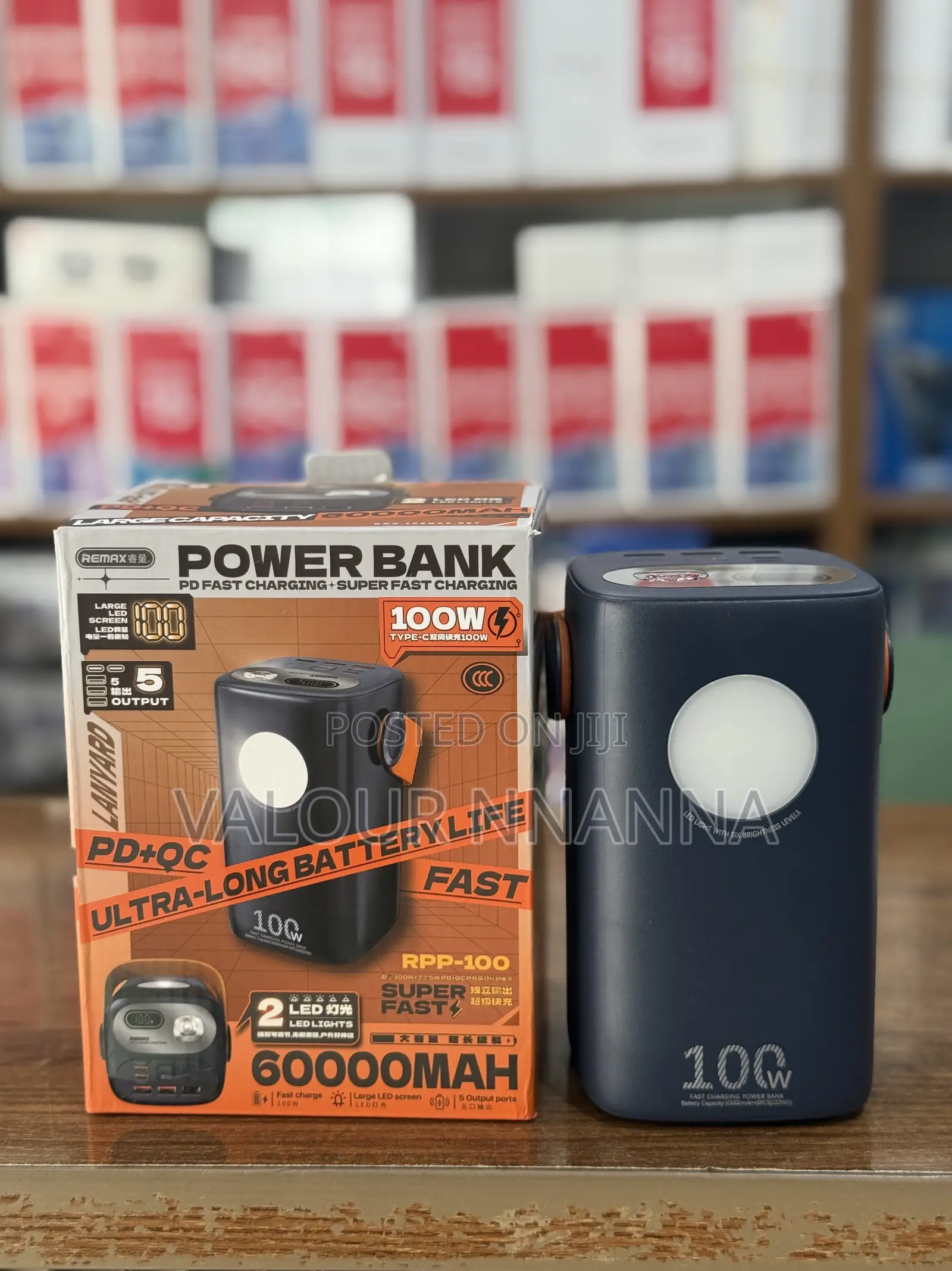 Remax RPP-100 60000mah Power Bank