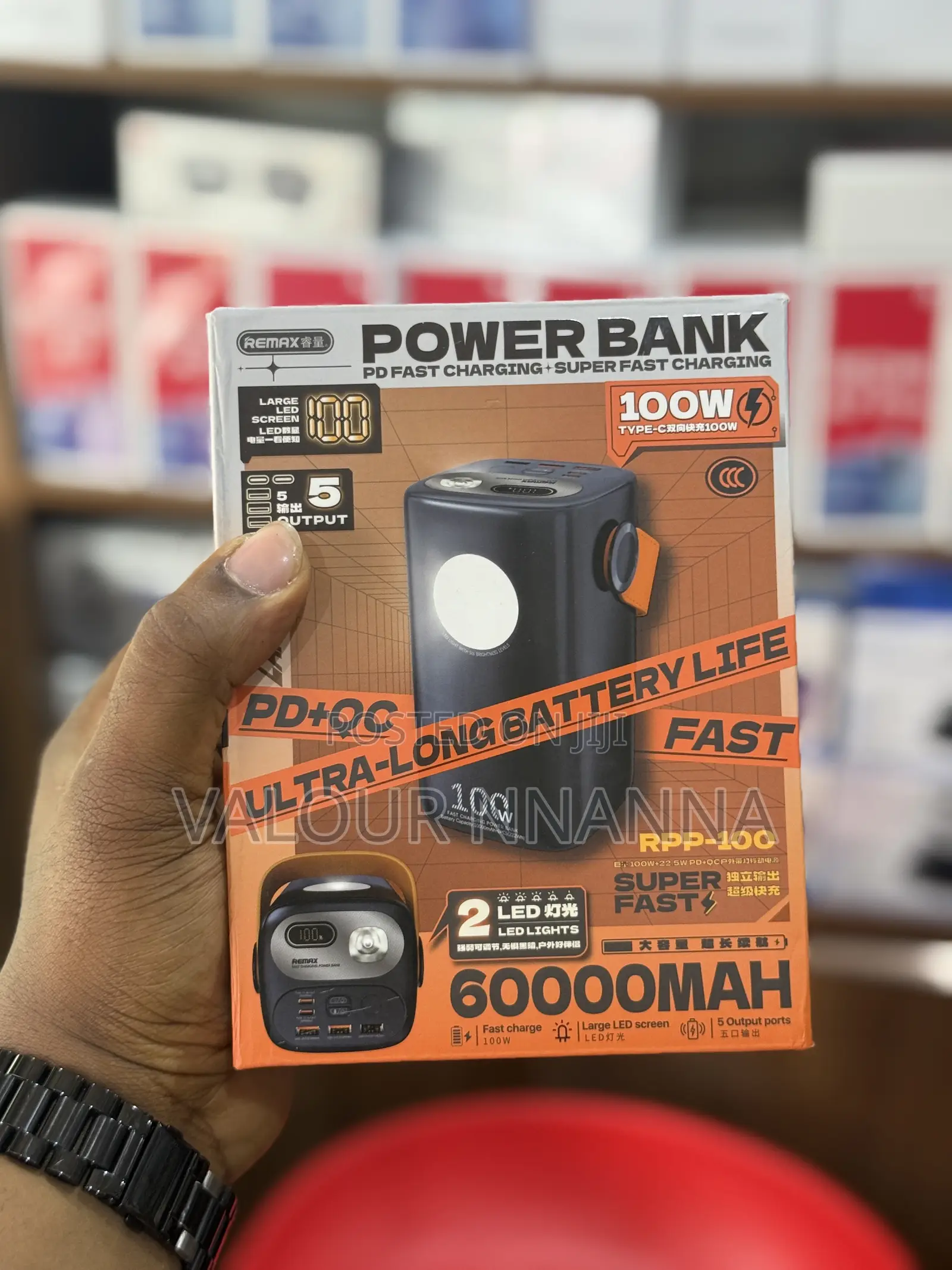 Remax RPP-100 60000mah Power Bank