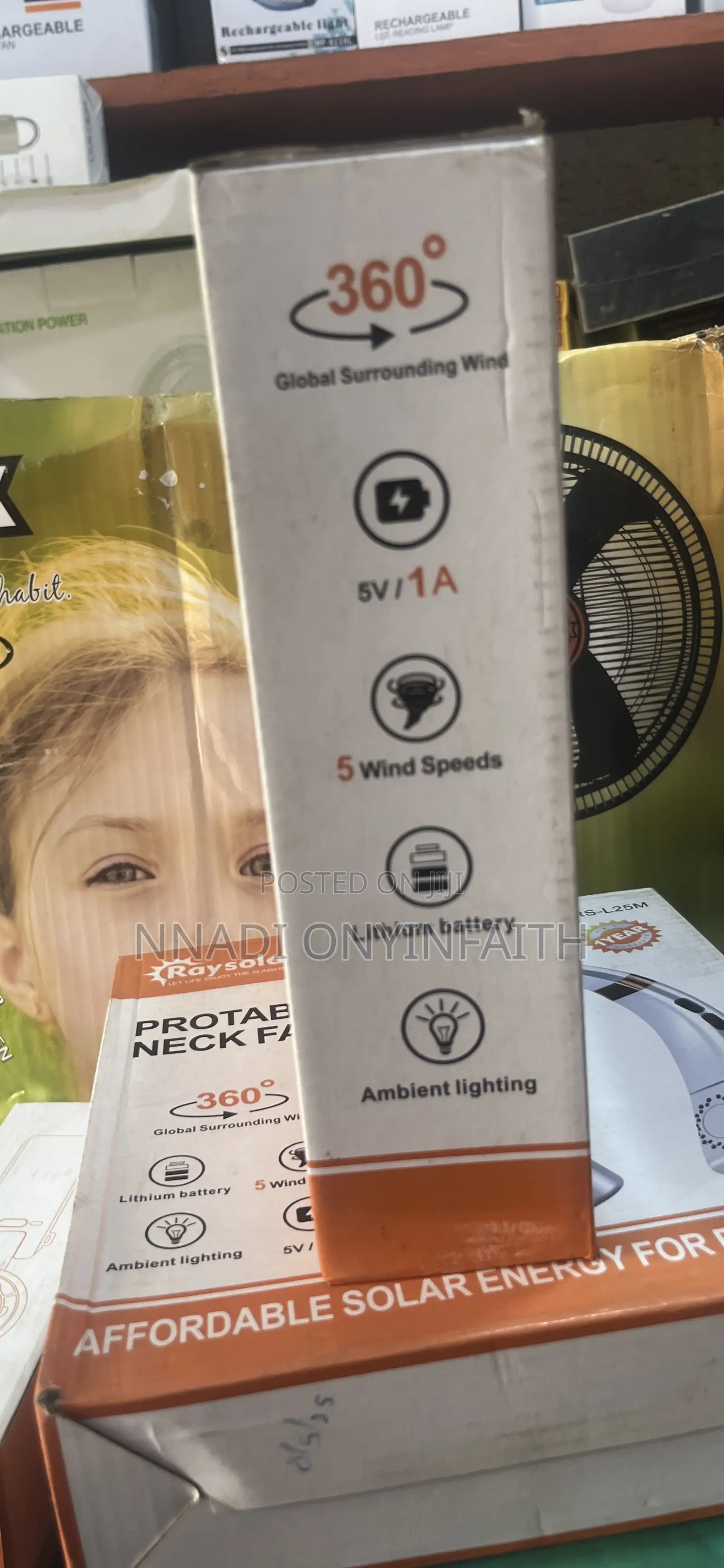 Portable Neck Fan