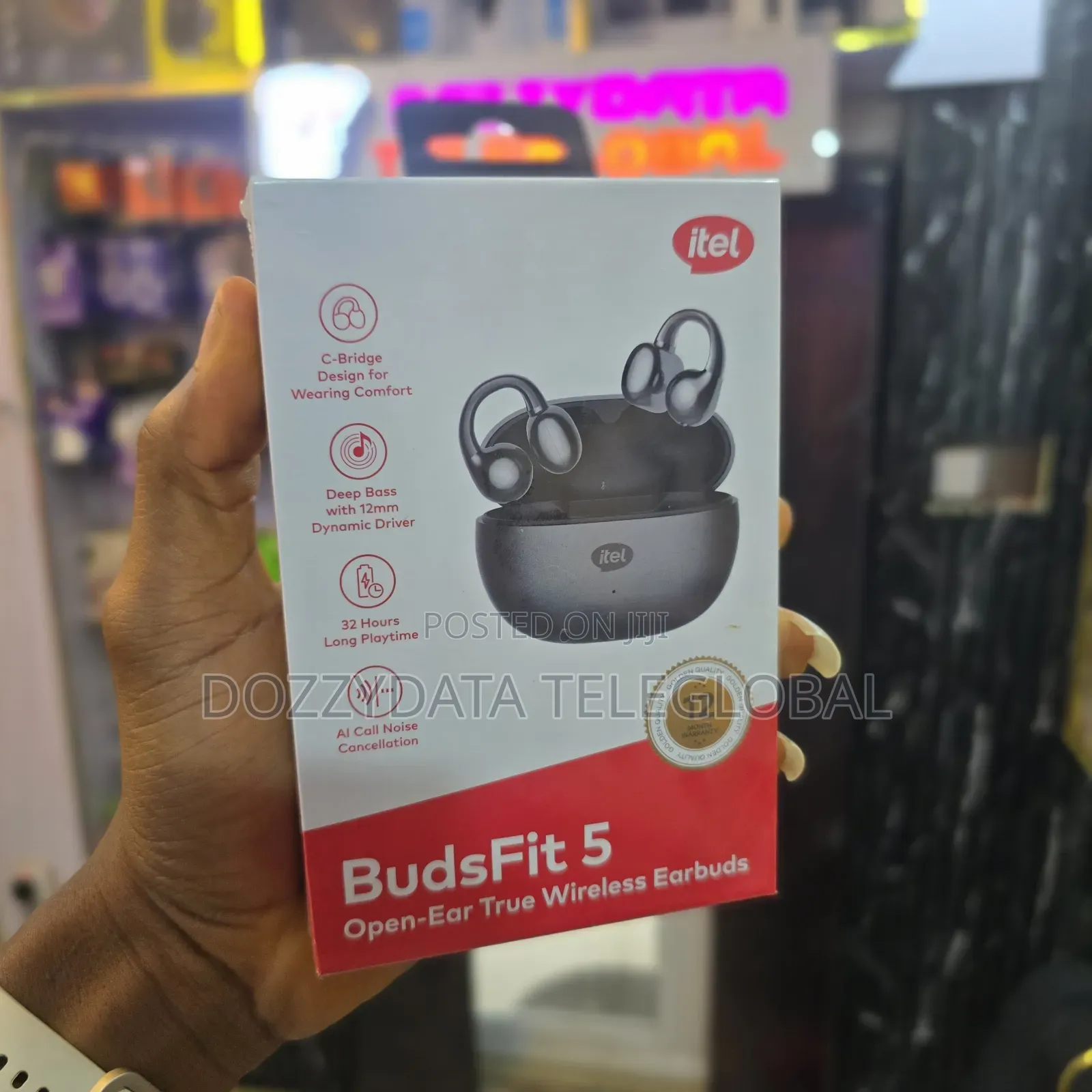 Itel BudsFit 5 Open-Ear True Wireless Earbuds