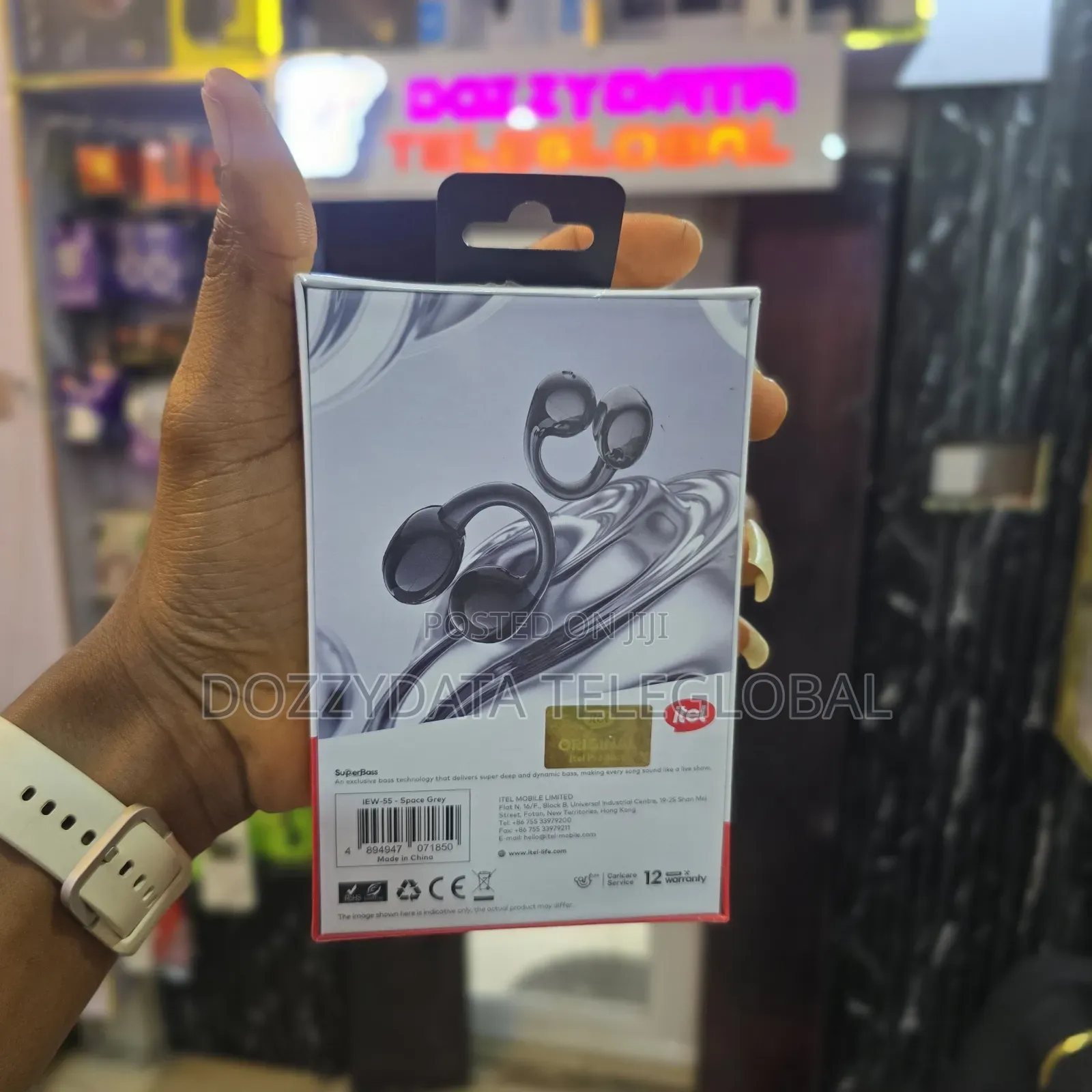 Itel BudsFit 5 Open-Ear True Wireless Earbuds
