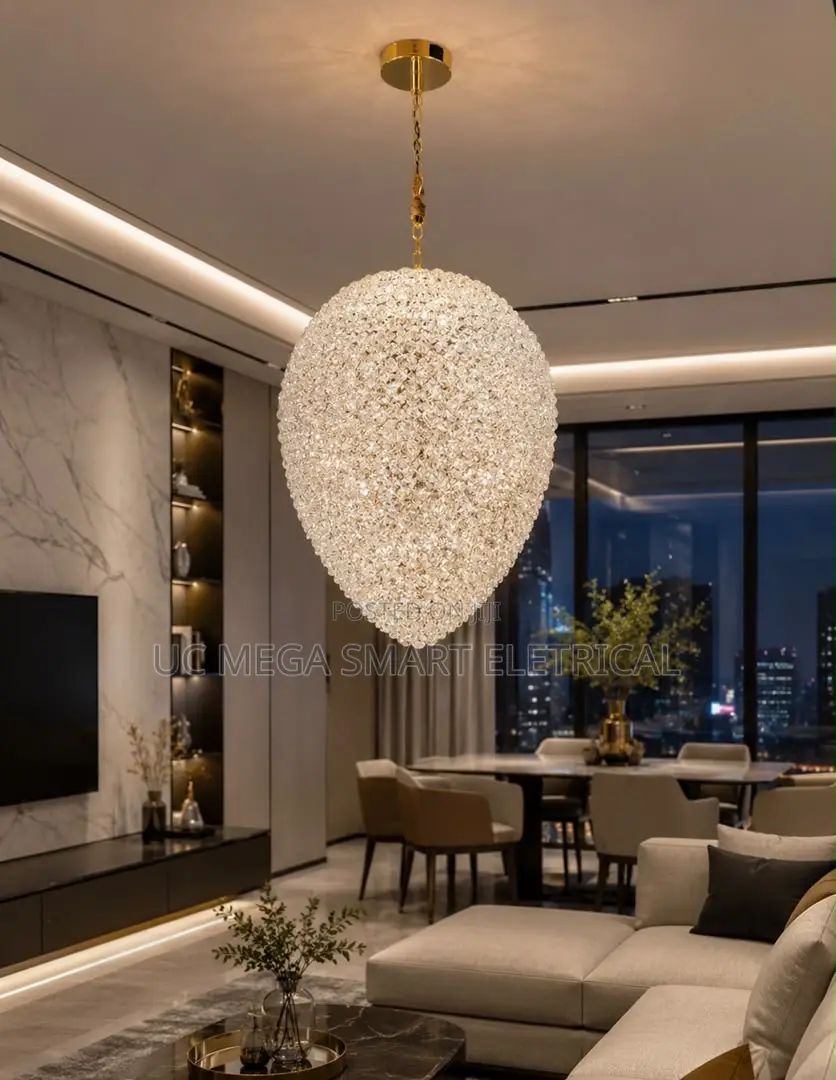 Modern Apple Stainless Steel Led Lamps Crystal Pendant Lights Bedroom