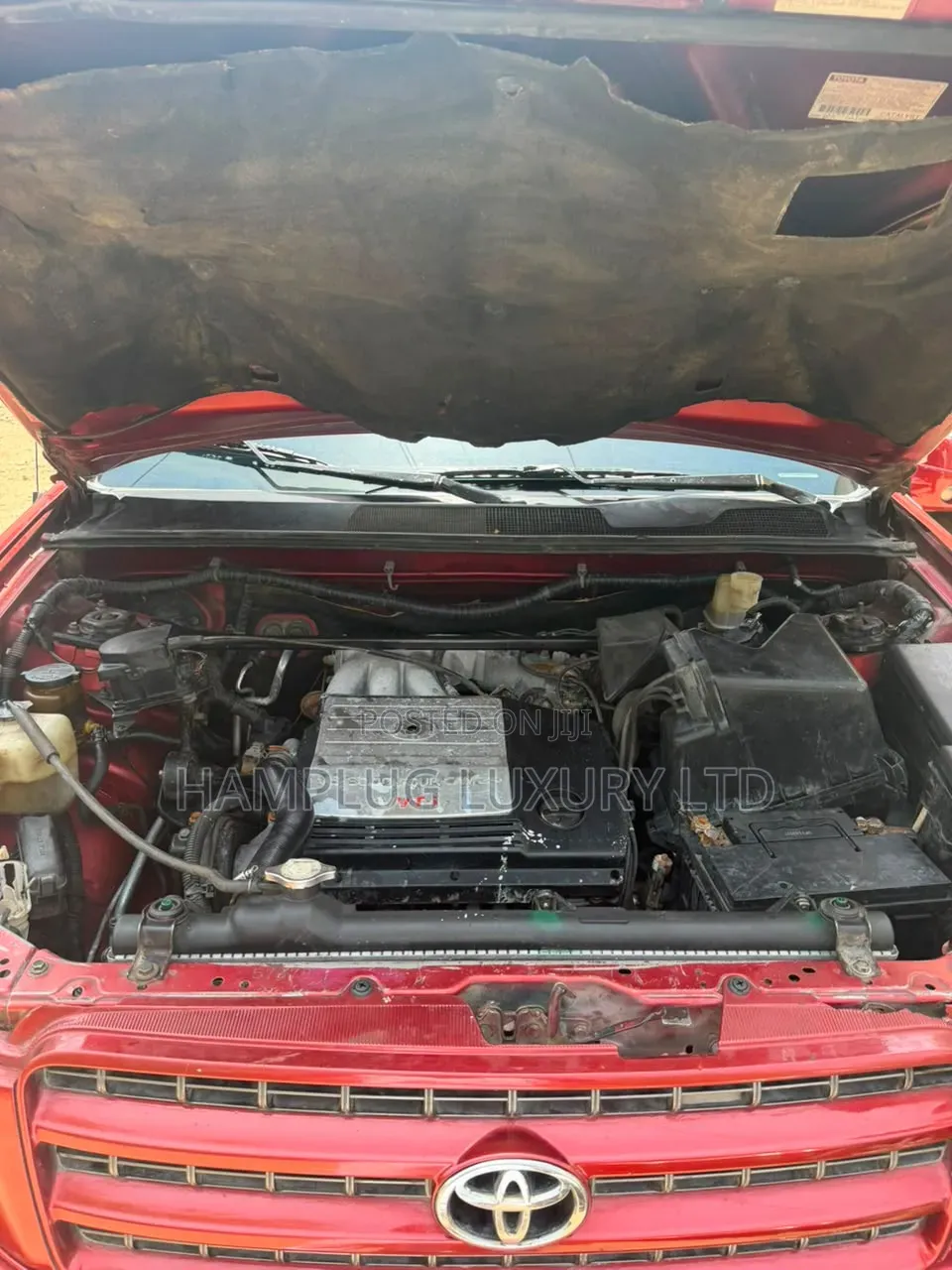 Toyota Highlander 2005 Red