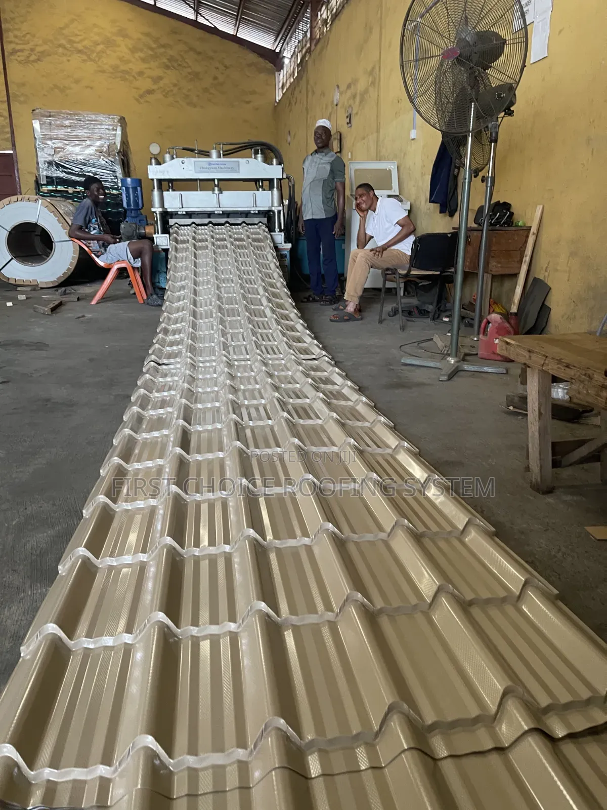 Steptiles Design Pure Aluminium Roofing Sheets 0.55Amm All Colour