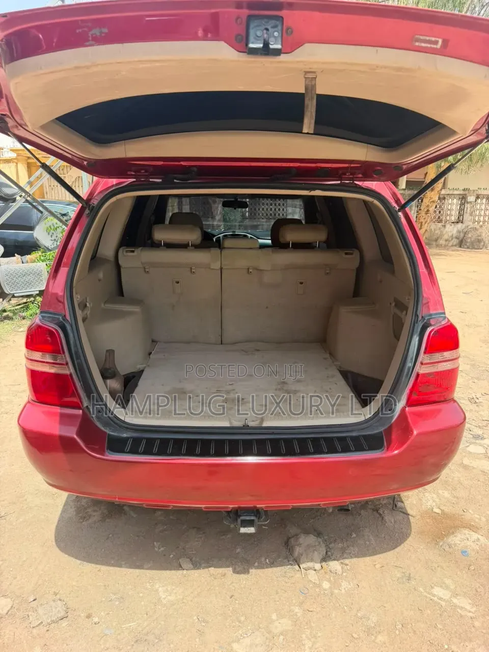 Toyota Highlander 2005 Red