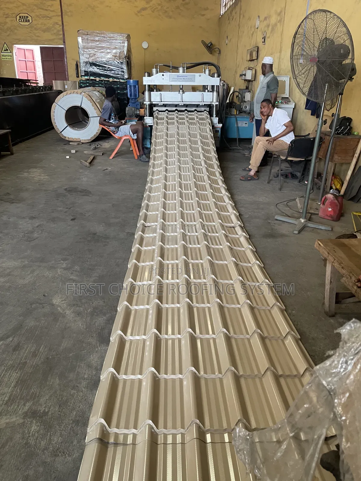 Steptiles Design Pure Aluminium Roofing Sheets 0.55Amm All Colour