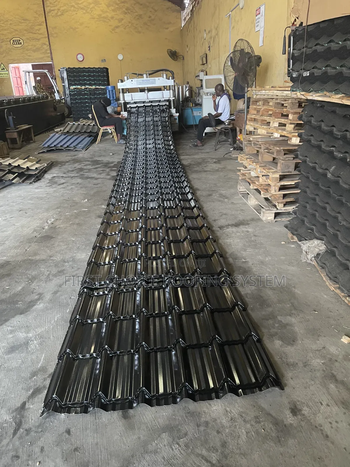 Steptiles Design Pure Aluminium Roofing Sheets 0.55Amm All Colour