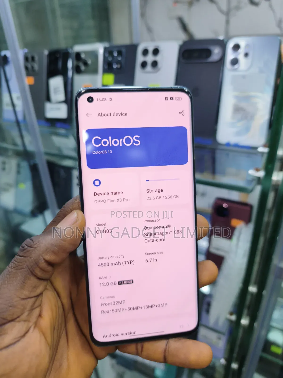 Oppo Find X3 Pro 256 GB Black