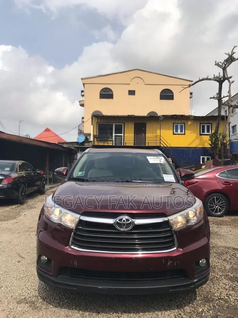 Toyota Highlander XLE 4dr SUV AWD (3.5L 6cyl 6A) 2015 Burgundy