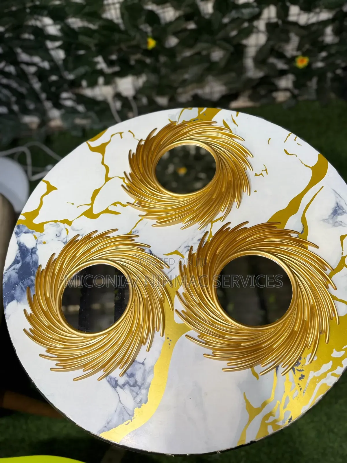 Gold Swirl Wall Mirrors
