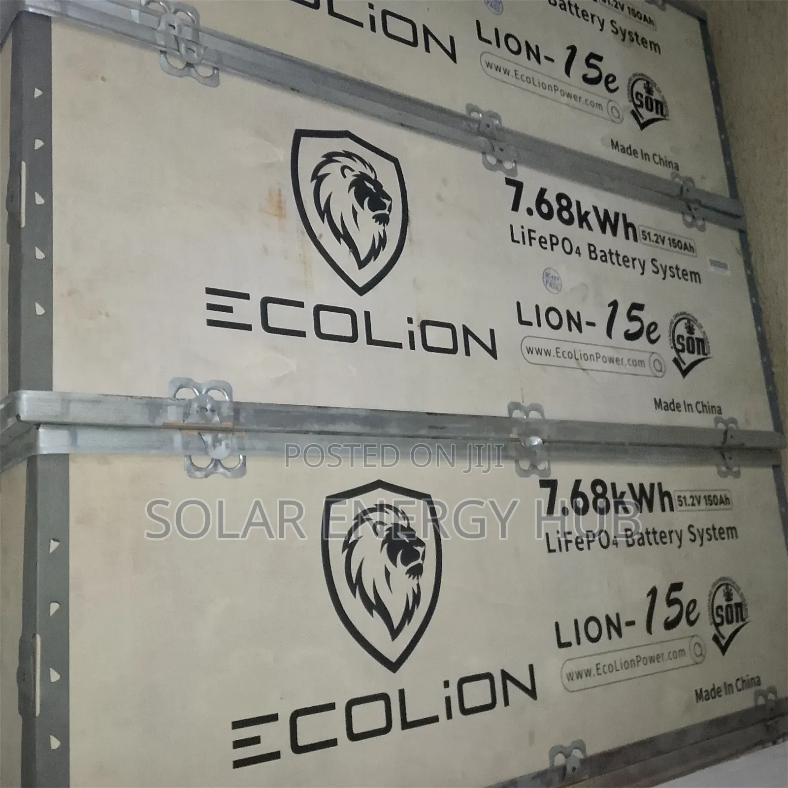 7.6kwh/48v Ecolion Lithium Battery