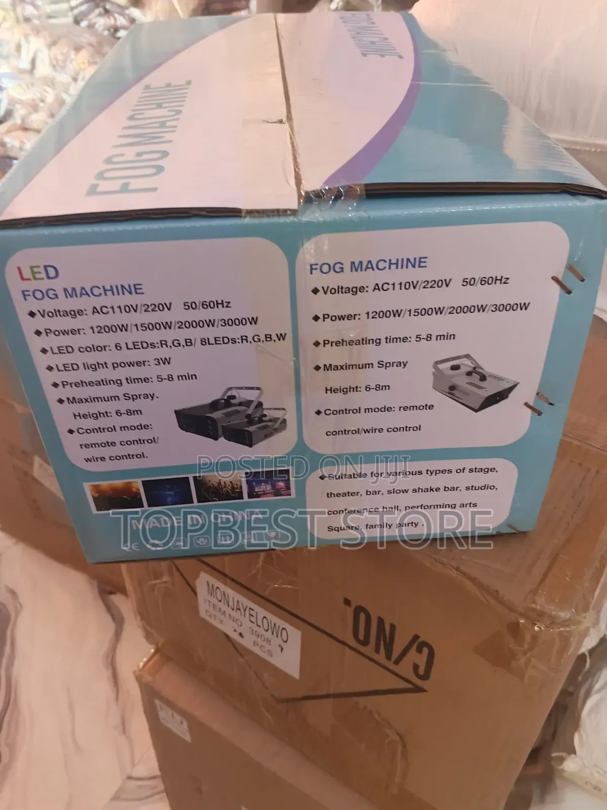 Best Choice Fog Machine 1500w Complete With Fog Water