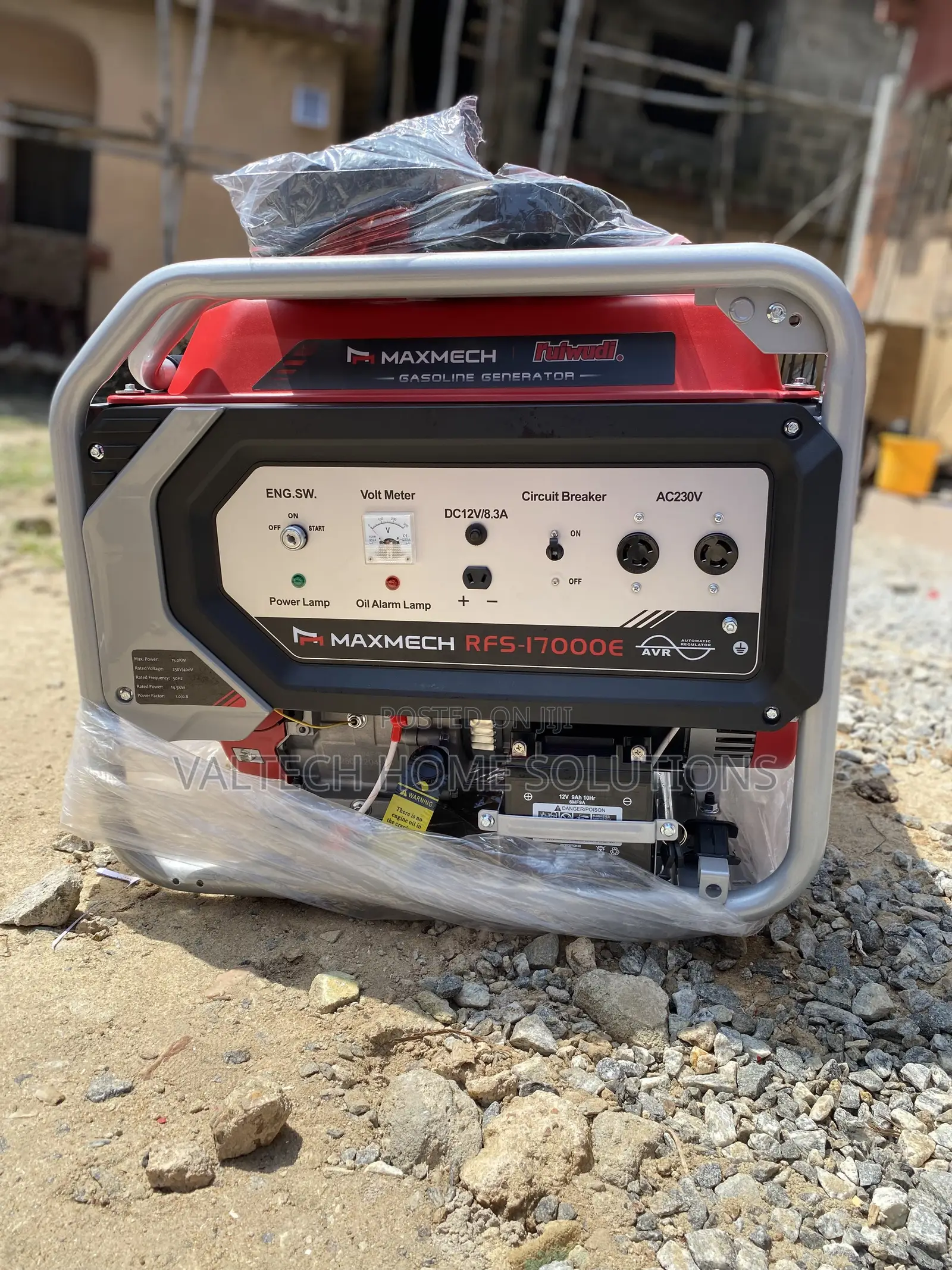 Maxmech 15KVA Heavy-Duty Petrol Generator