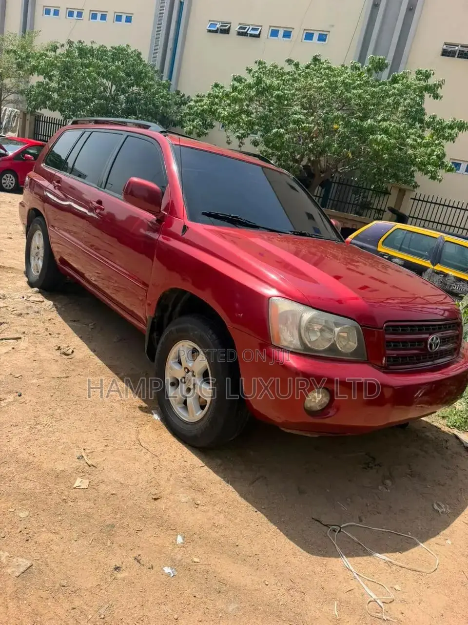 Toyota Highlander 2005 Red