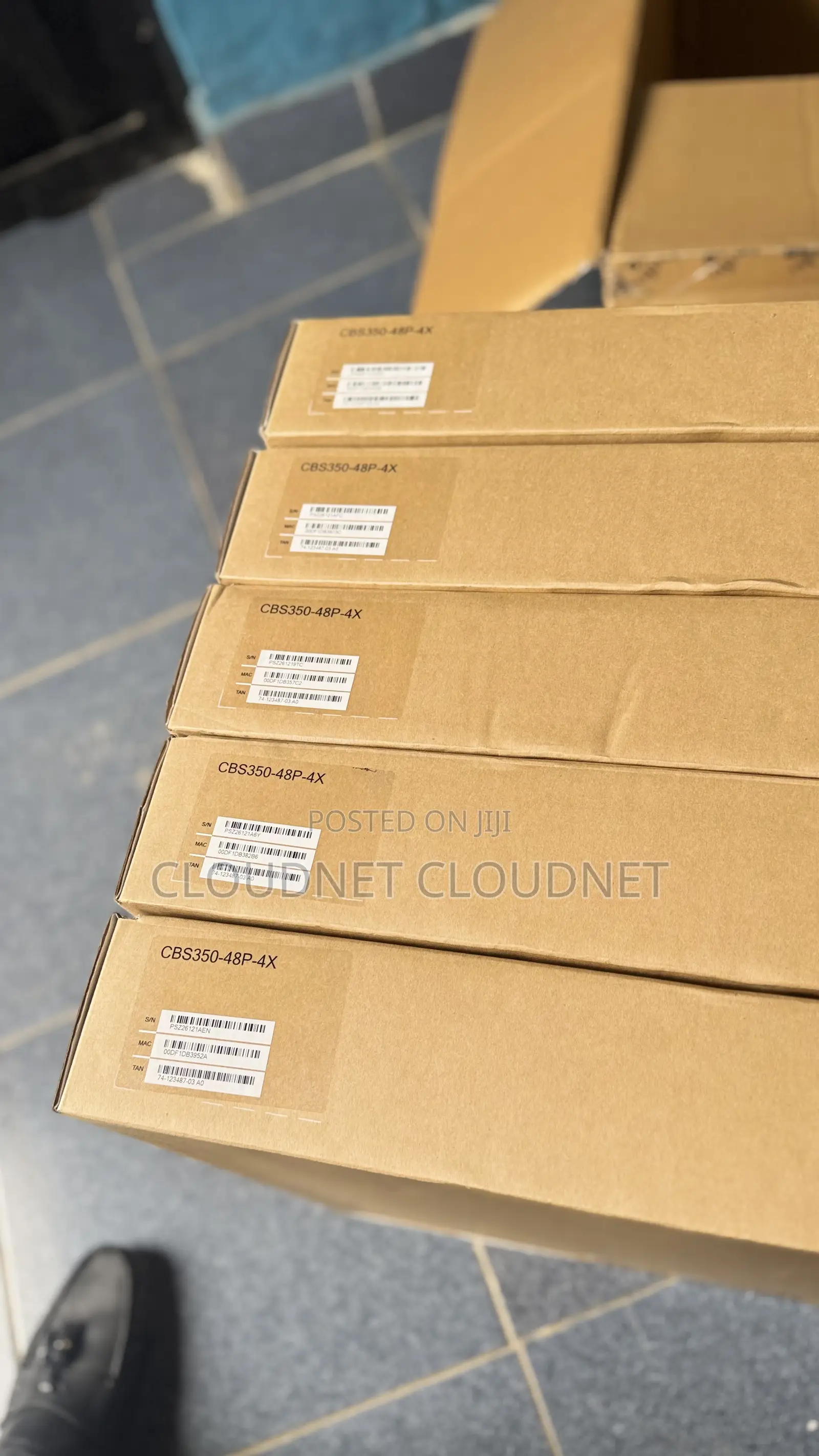 Cisco CBS350-48P-4X 48-Port Gigabit PoE+ Layer 3 Managed Switch