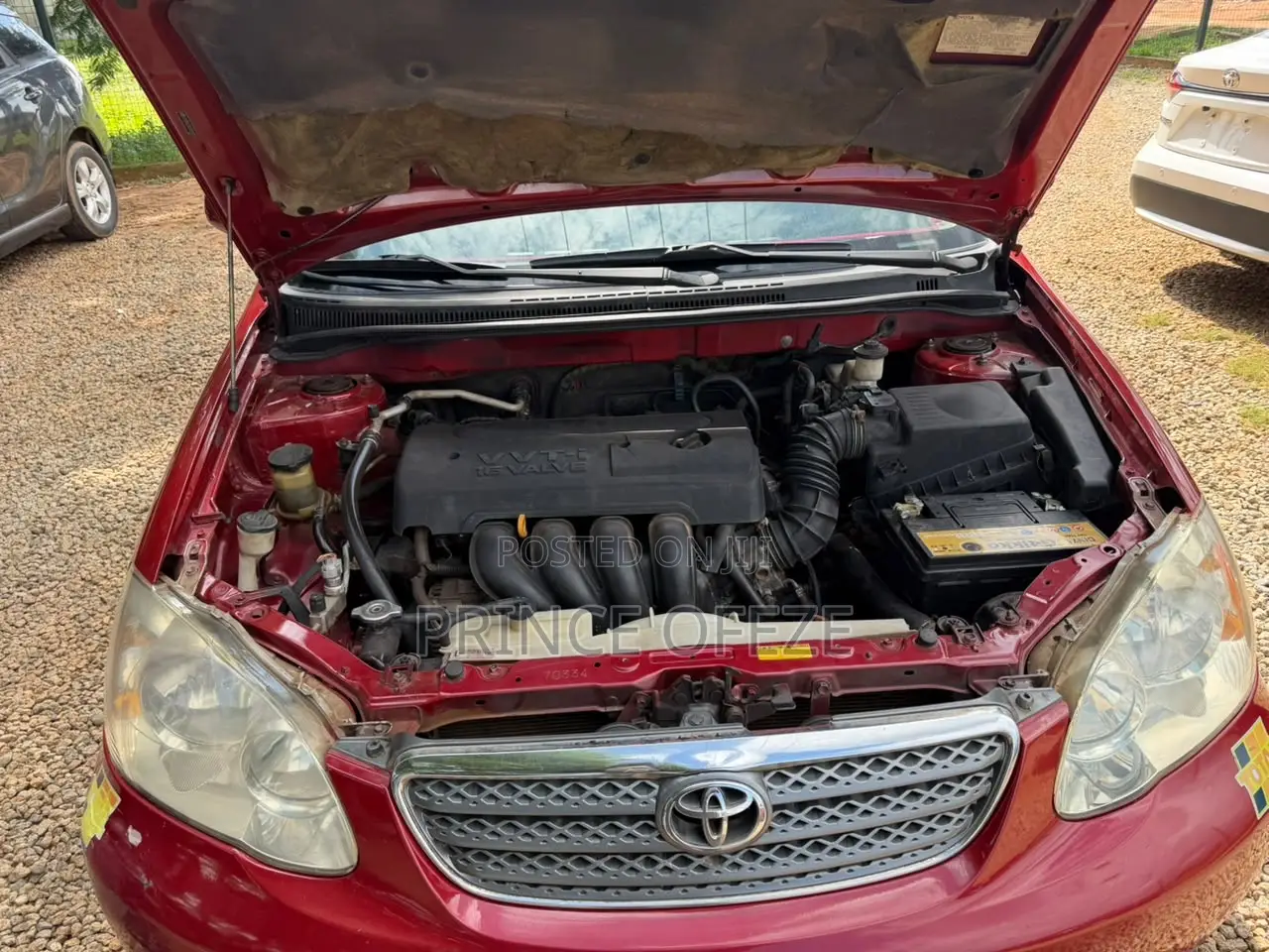 Toyota Corolla 2007 Red