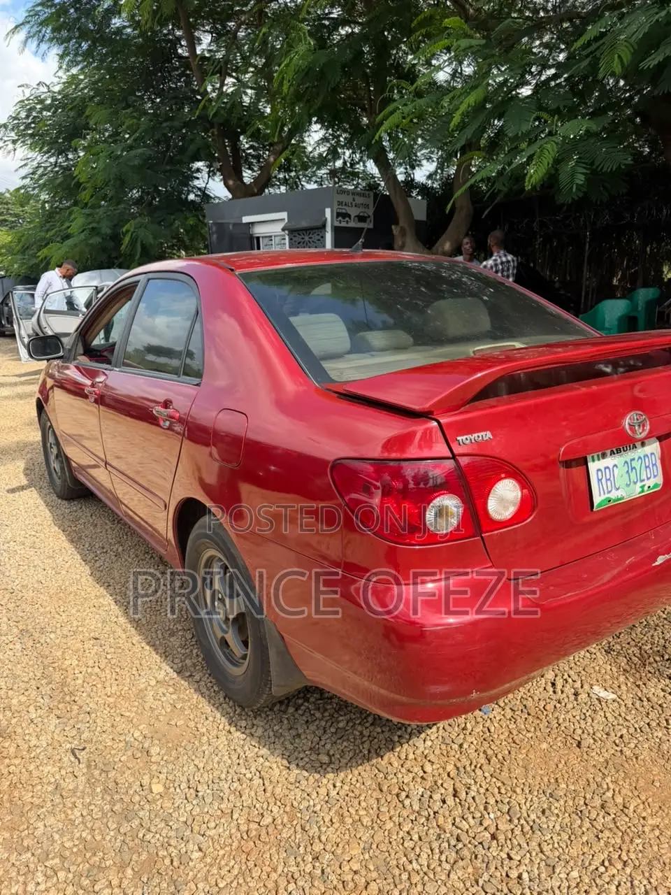 Toyota Corolla 2007 Red