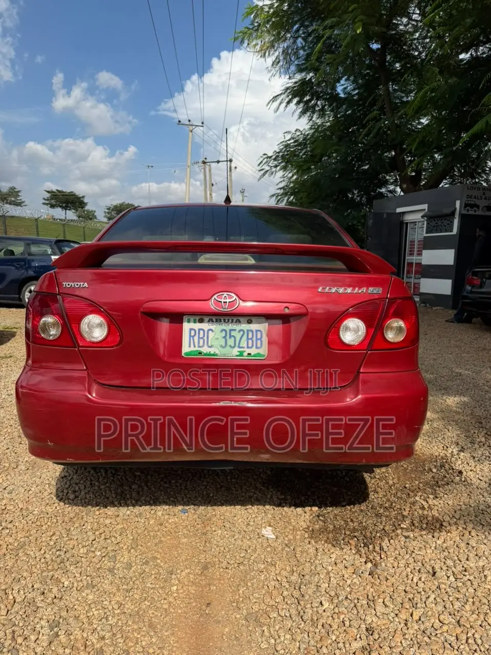 Toyota Corolla 2007 Red