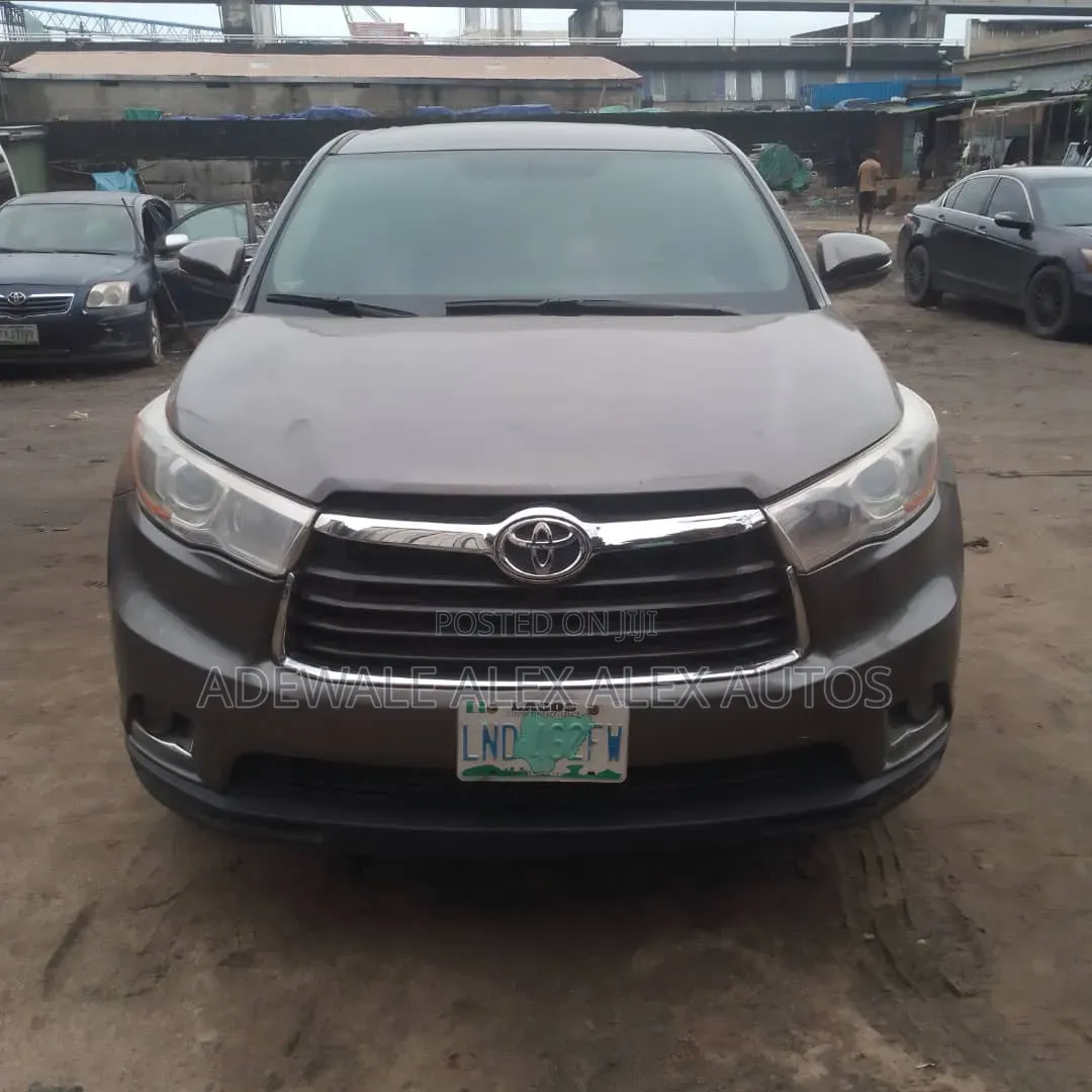 Toyota Highlander 2016 Gray