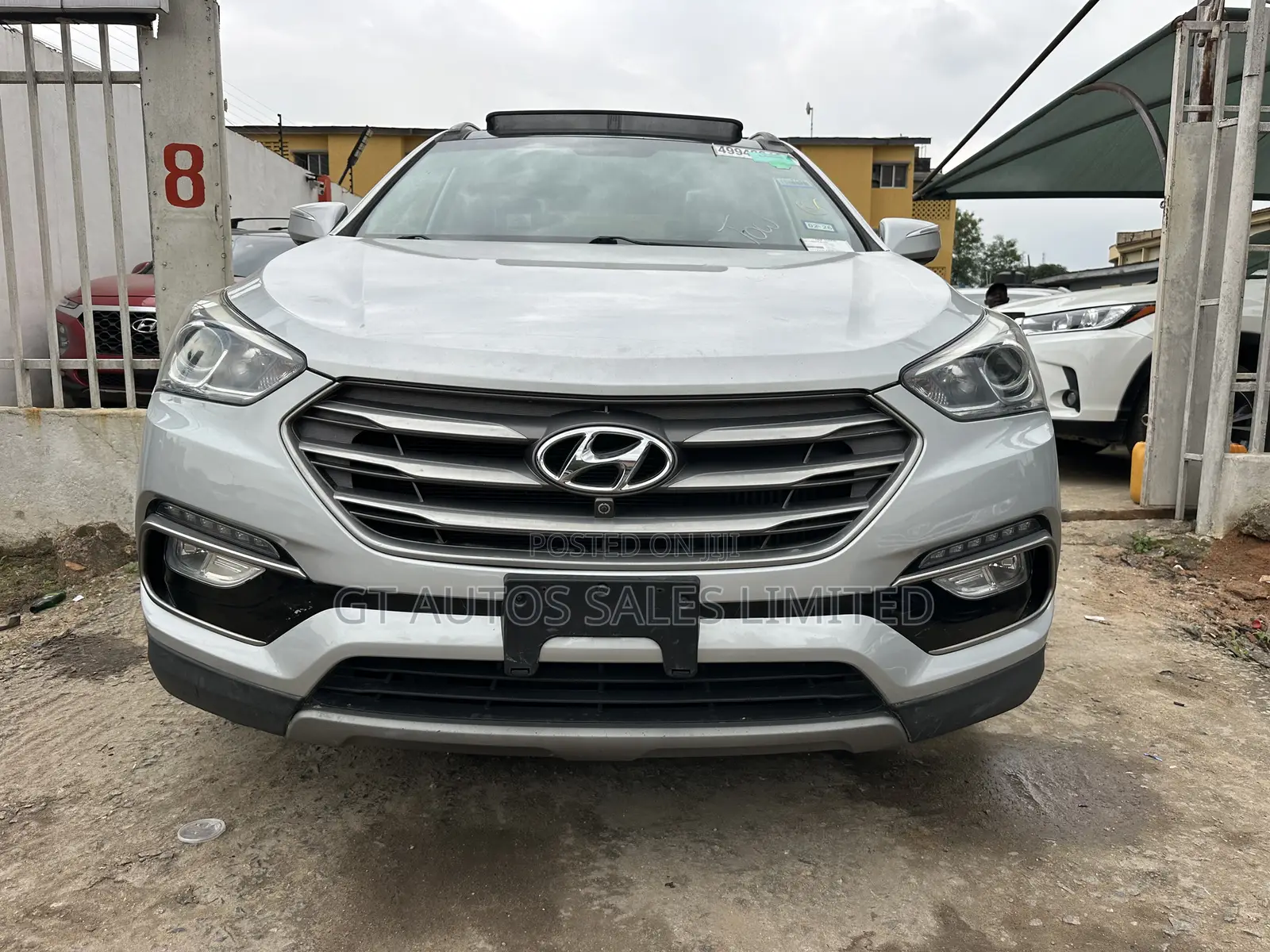 Hyundai Santa Fe SE AWD 2017 Silver