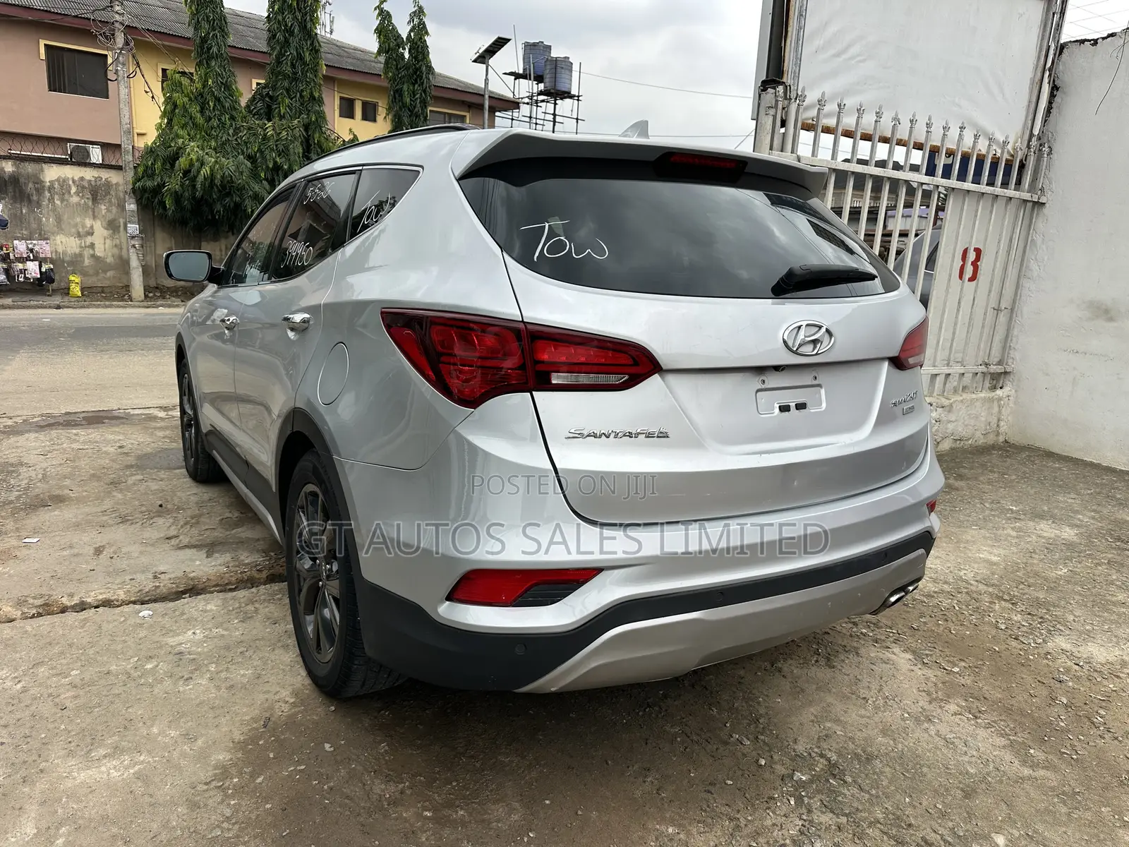 Hyundai Santa Fe SE AWD 2017 Silver