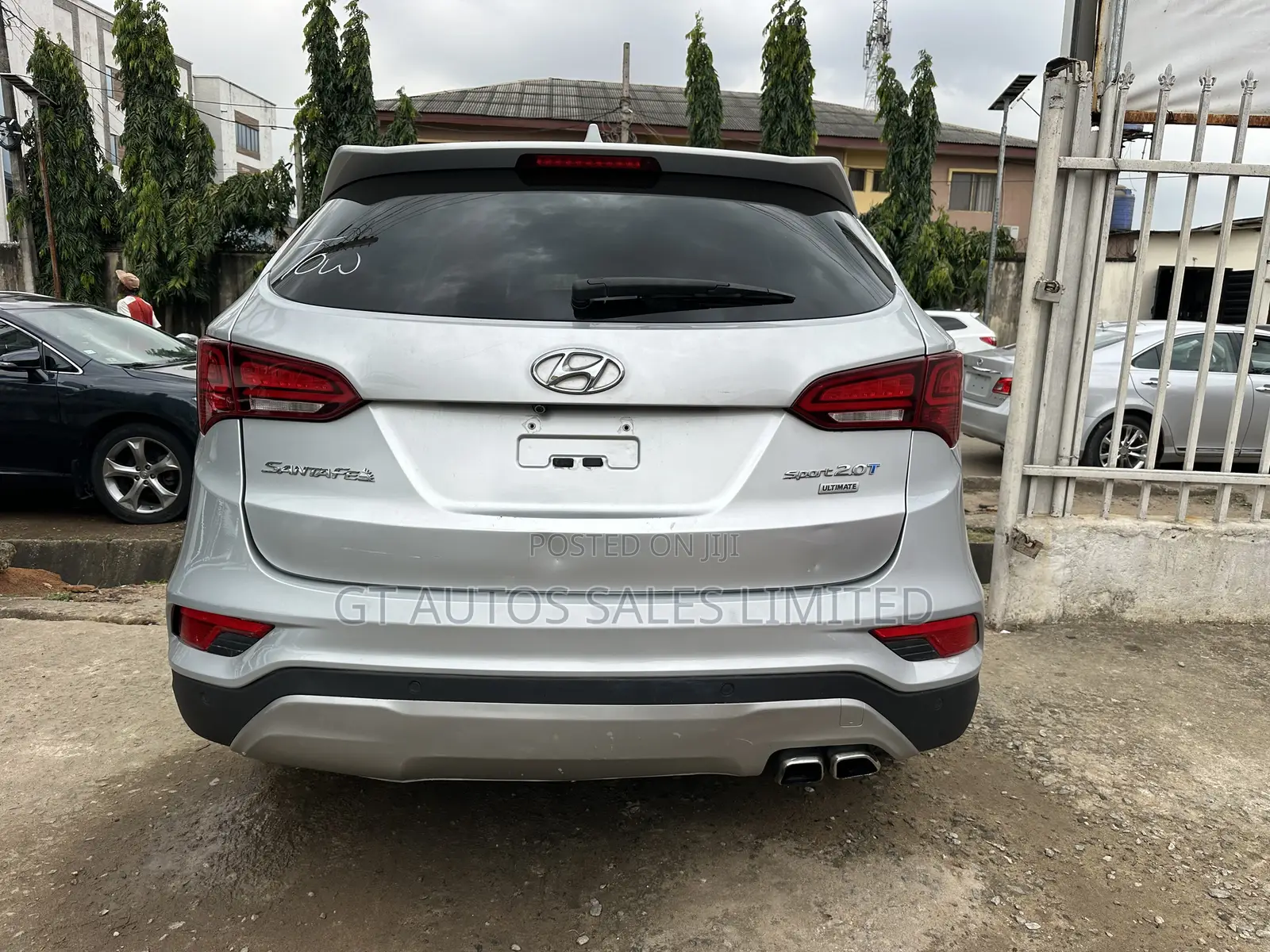 Hyundai Santa Fe SE AWD 2017 Silver