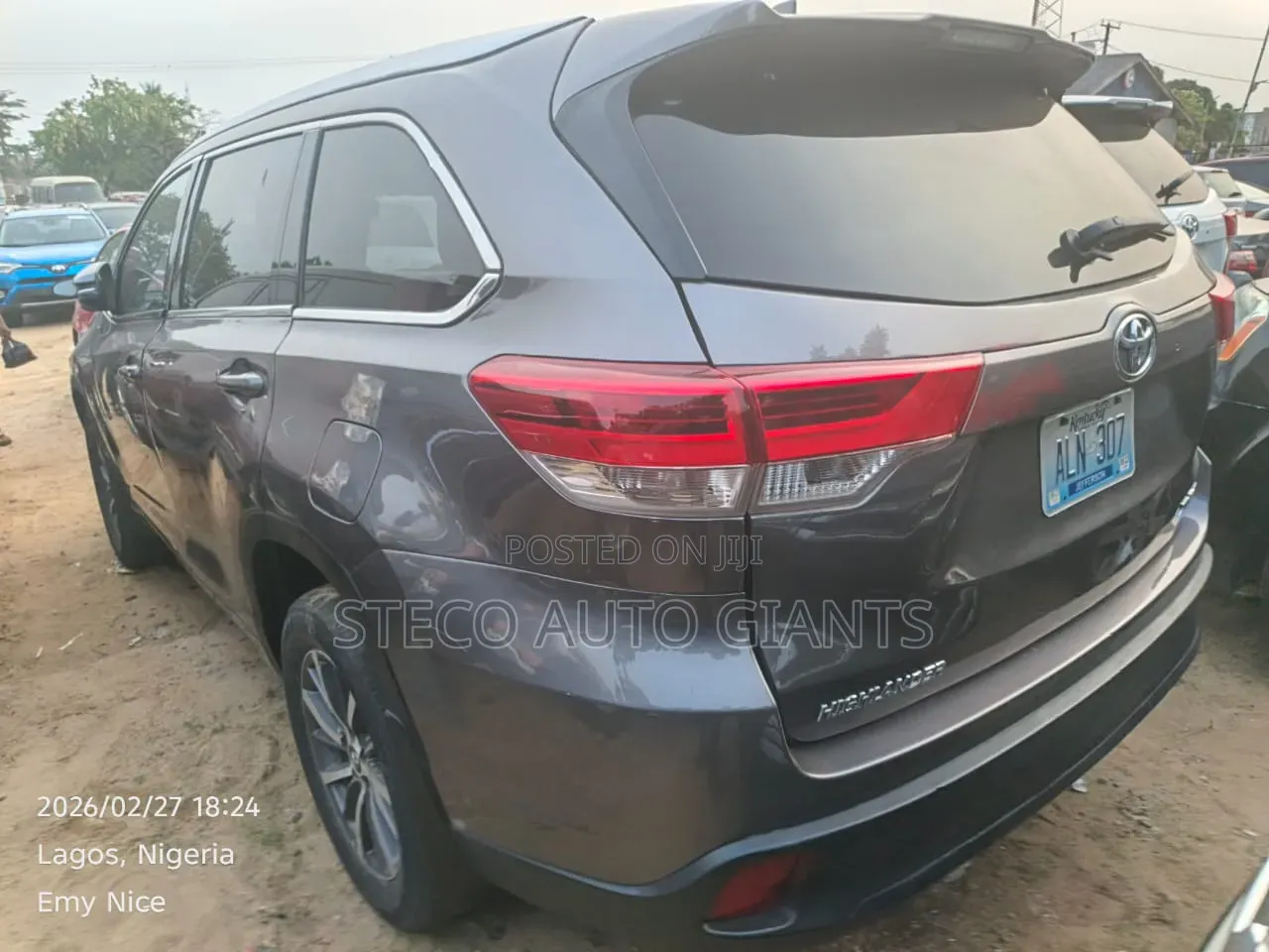 Toyota Highlander 2018 Gray