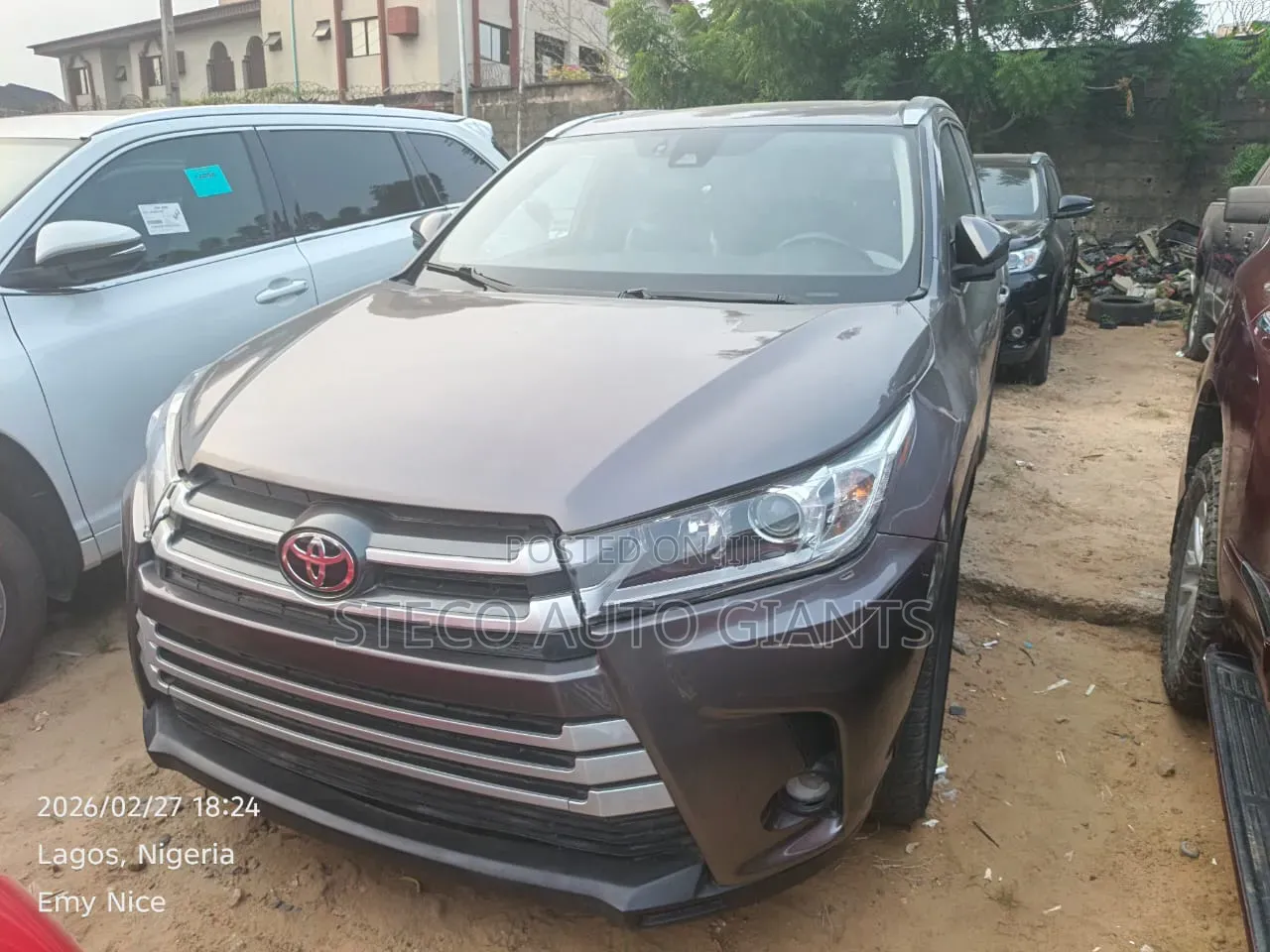 Toyota Highlander 2018 Gray