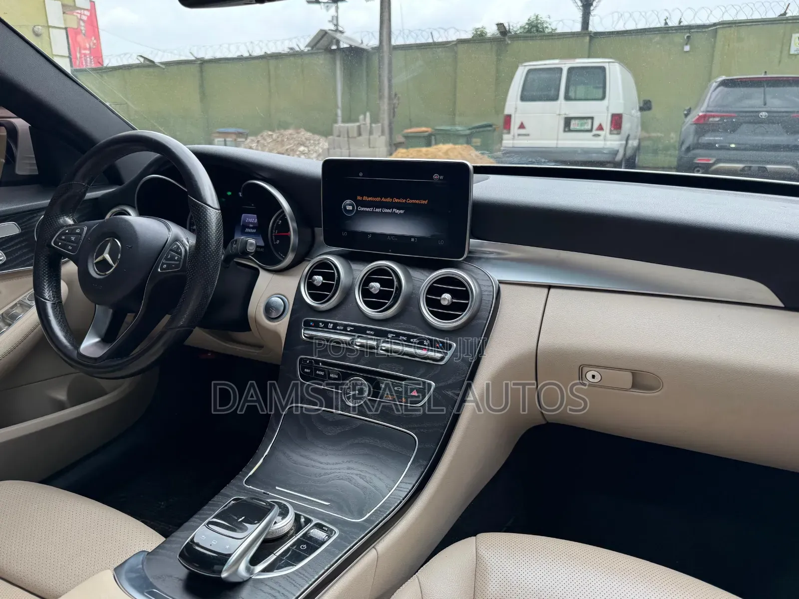 Mercedes-Benz C300 2016 White