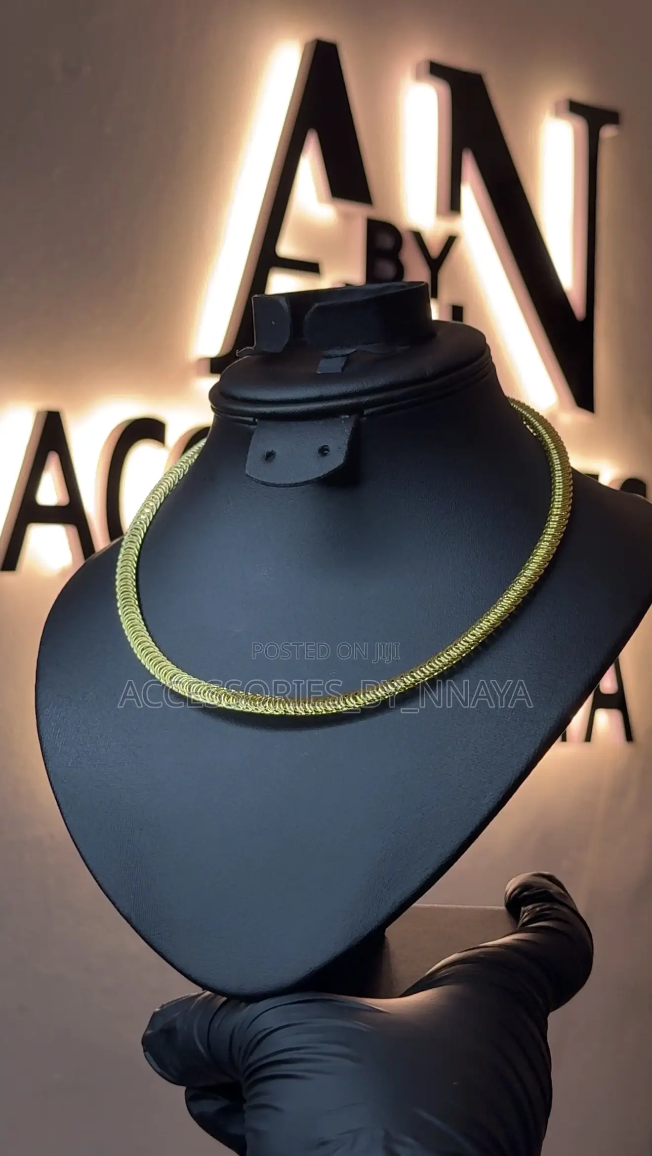 Gold Choker Necklace